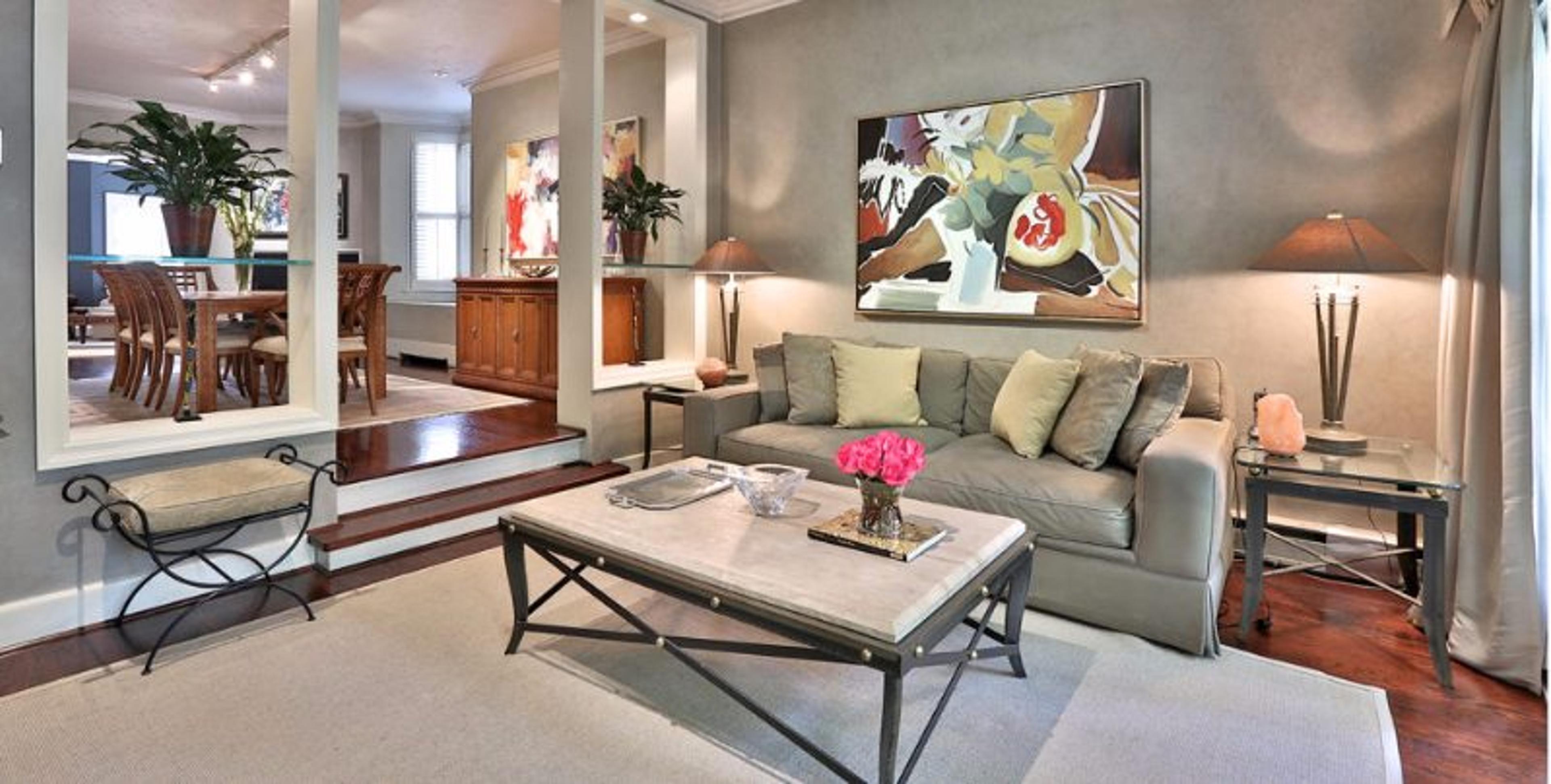 Family Room staging example