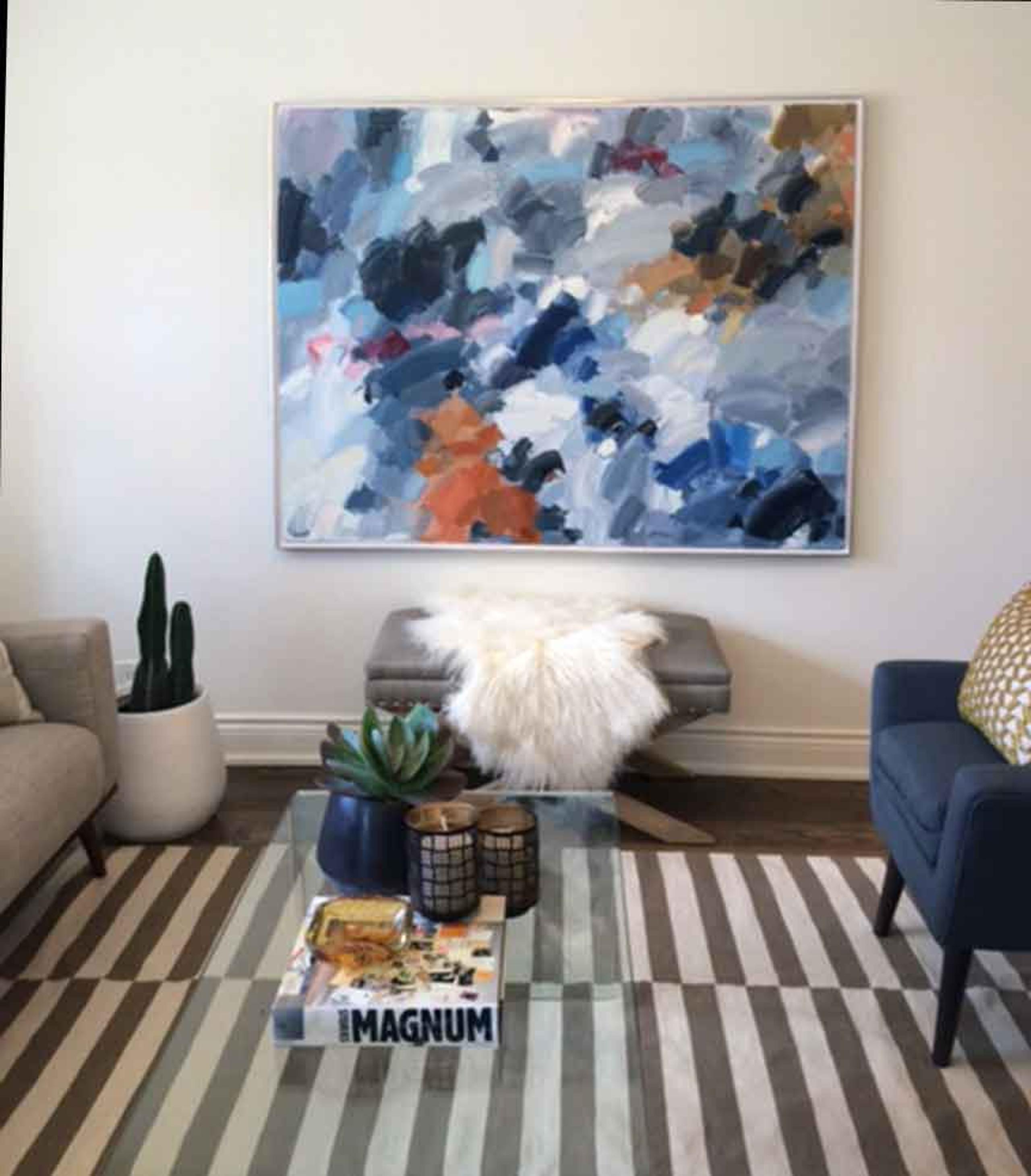 Living staging example