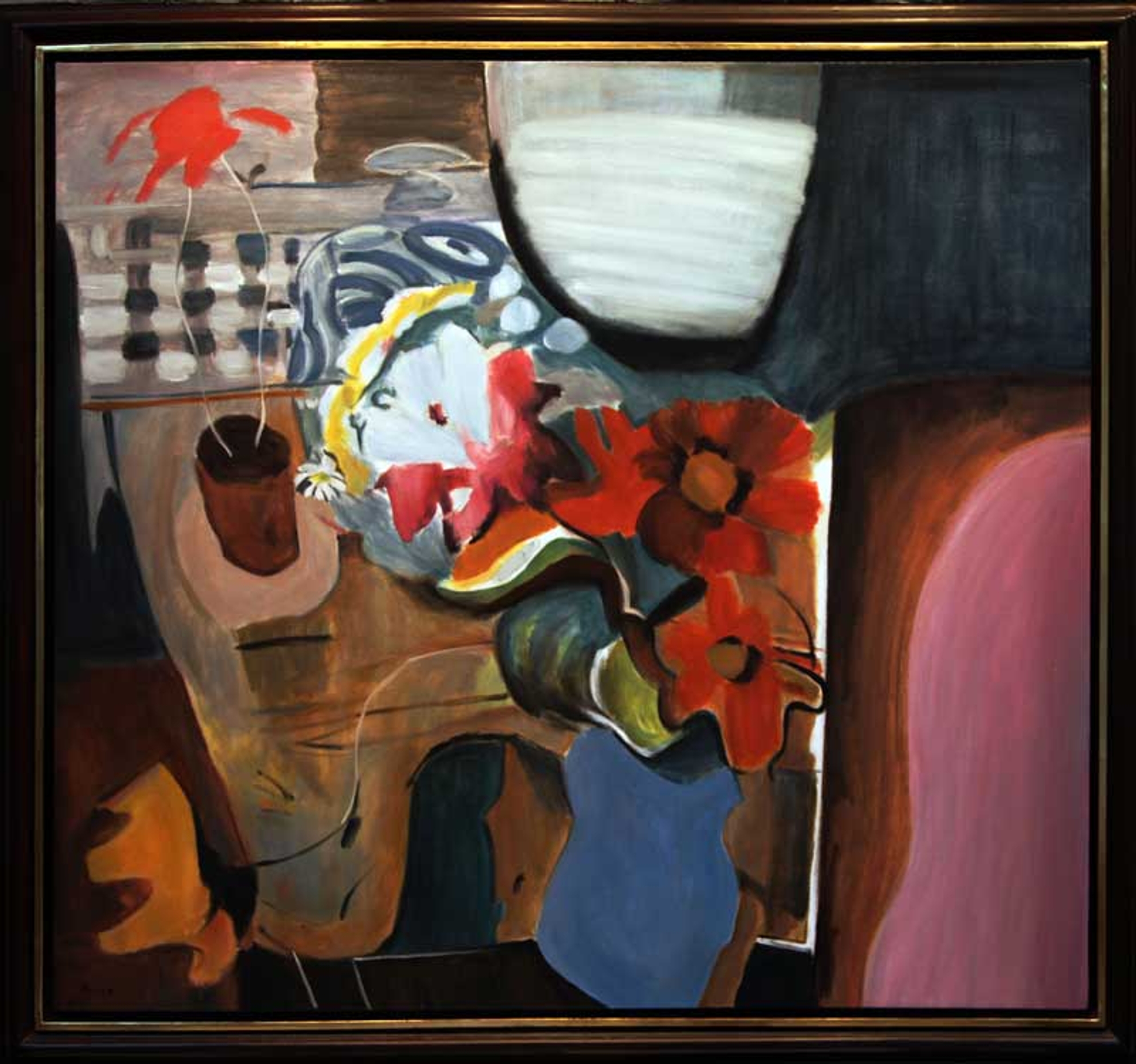 Still Life-Blue Vase — oil painting by Brock Irwin