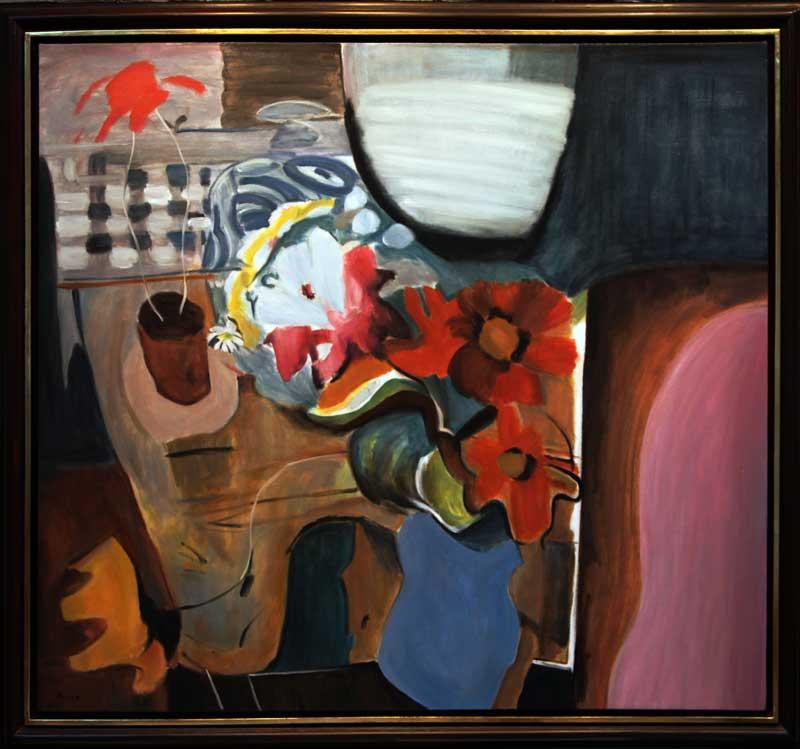Still Life-Blue Vase