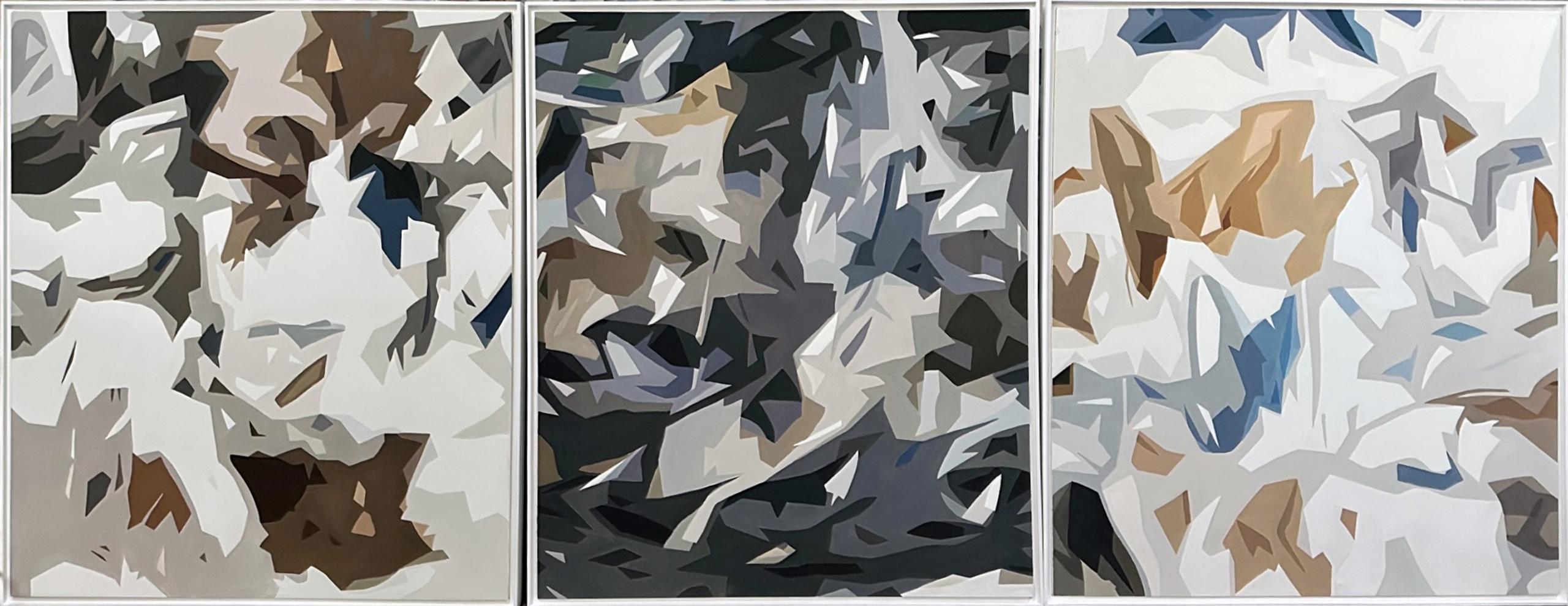 Modern Cubism (Tryptich) #2 (x3)