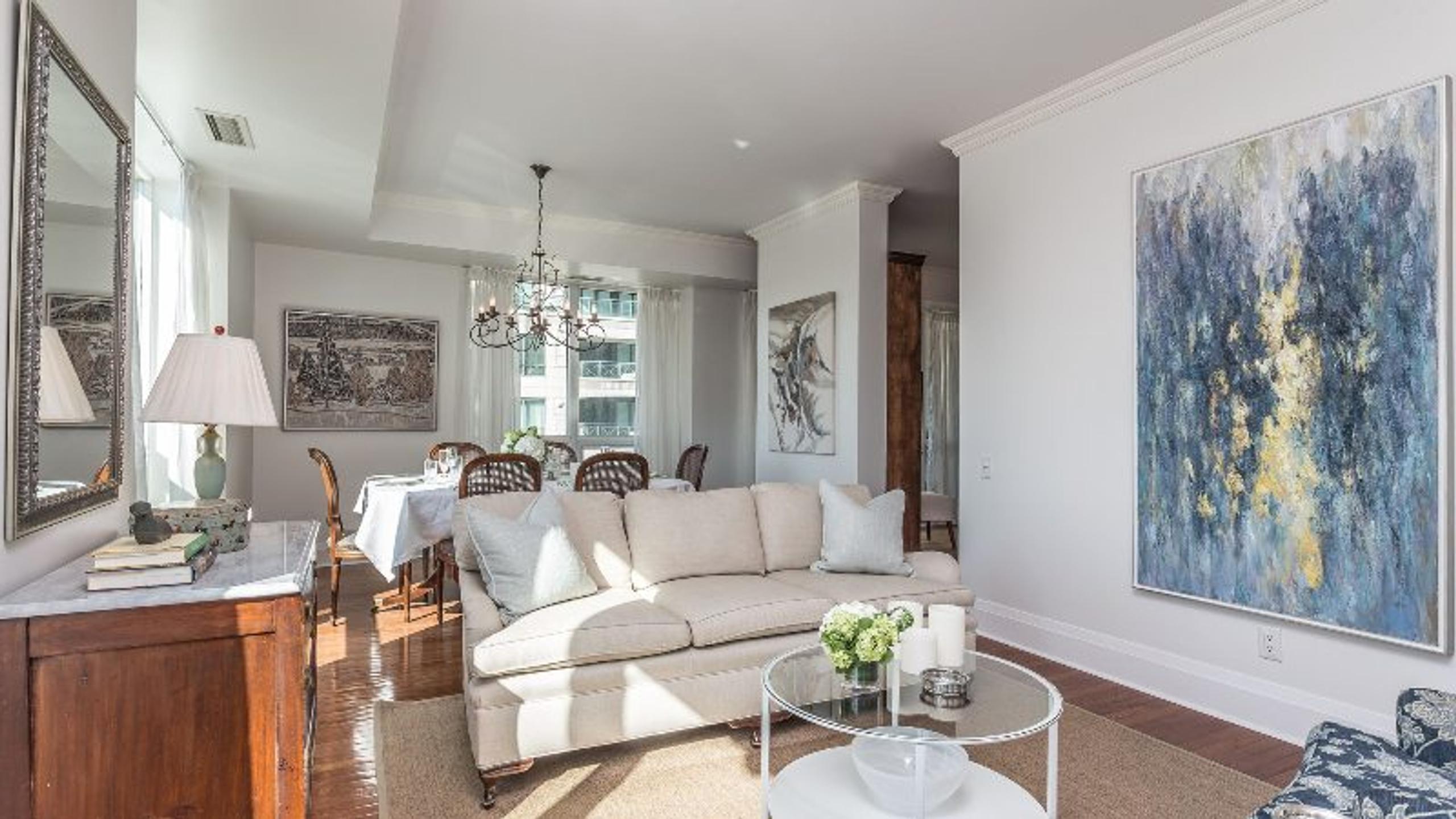 Living staging example