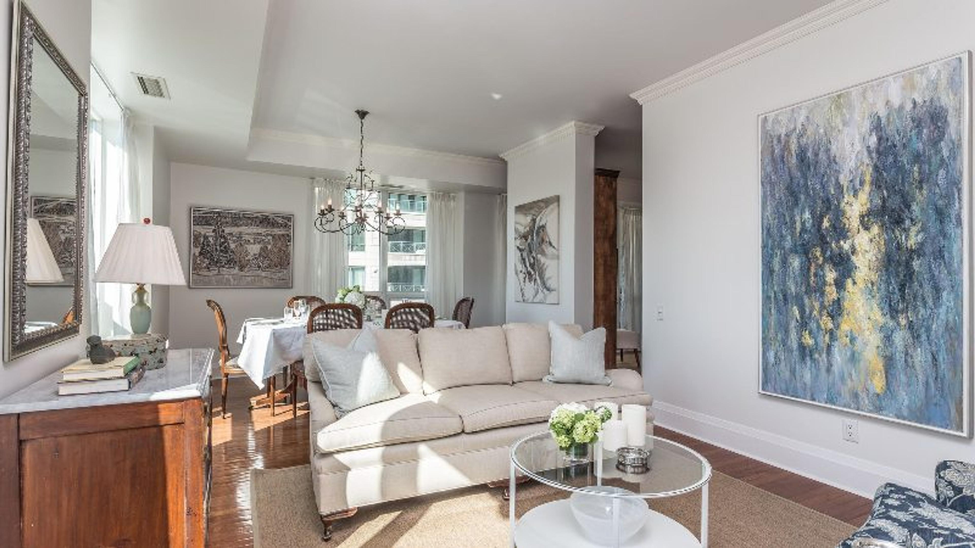 Living staging example