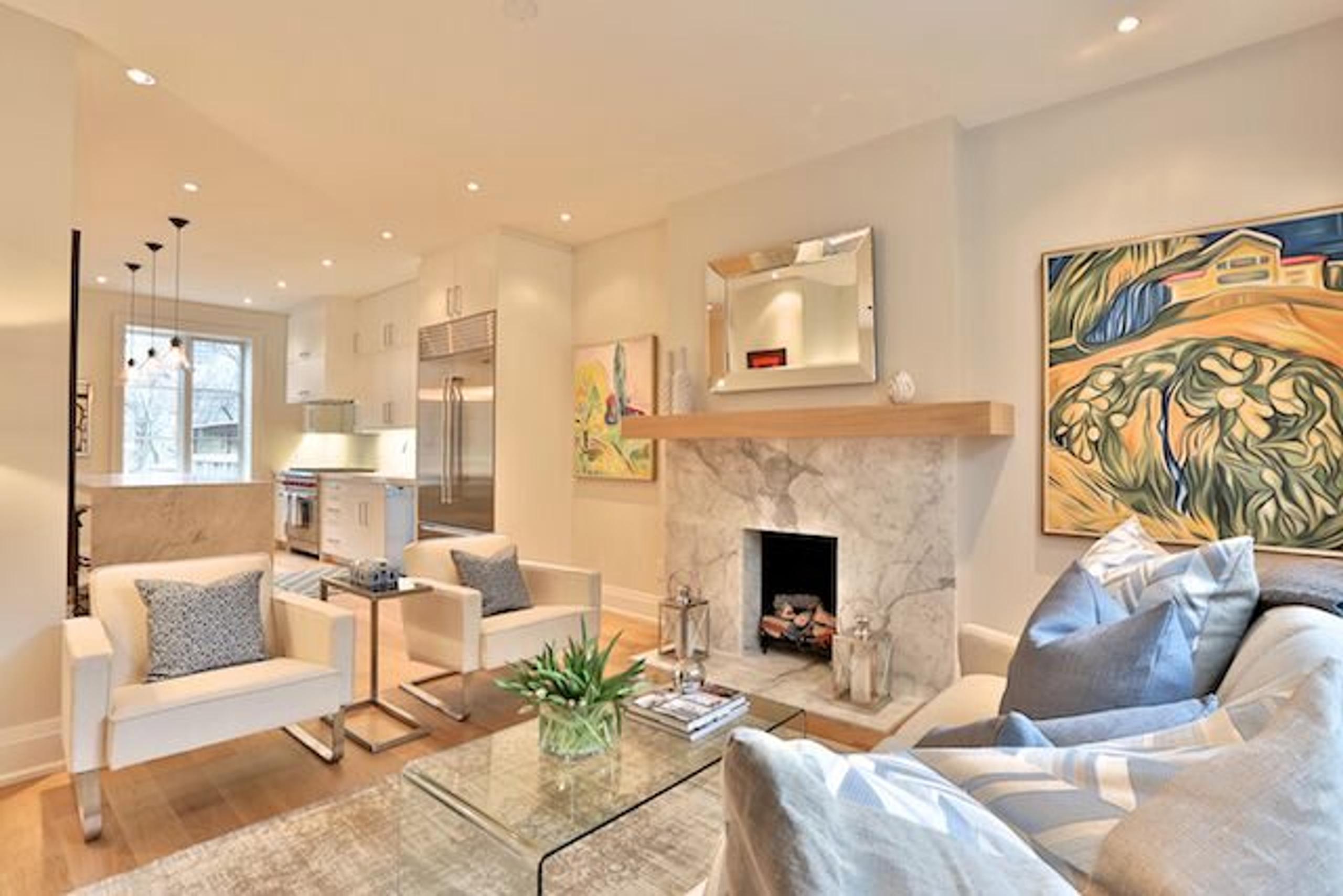Living staging example