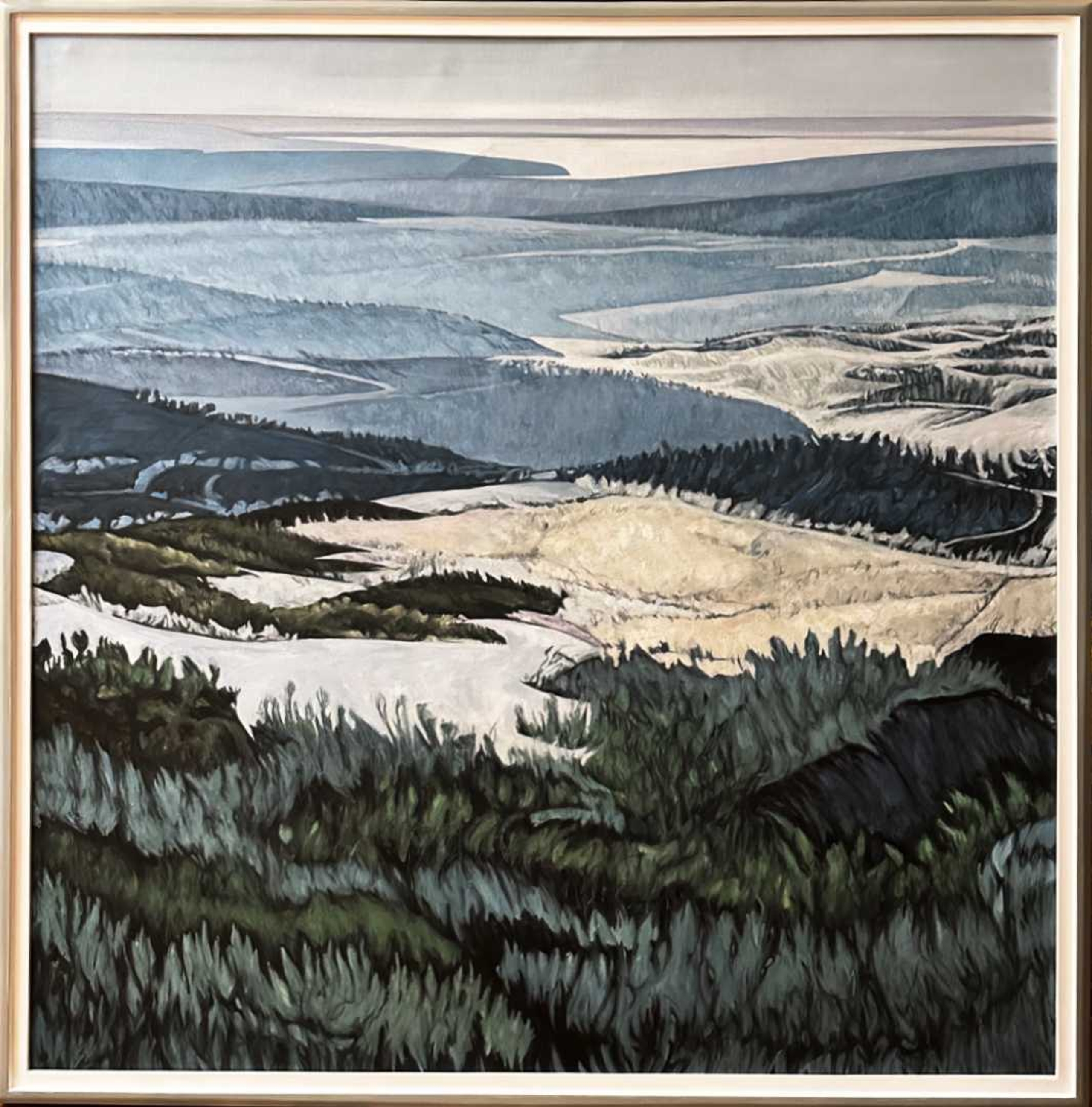 Blue Mountains — oil painting by Brock Irwin