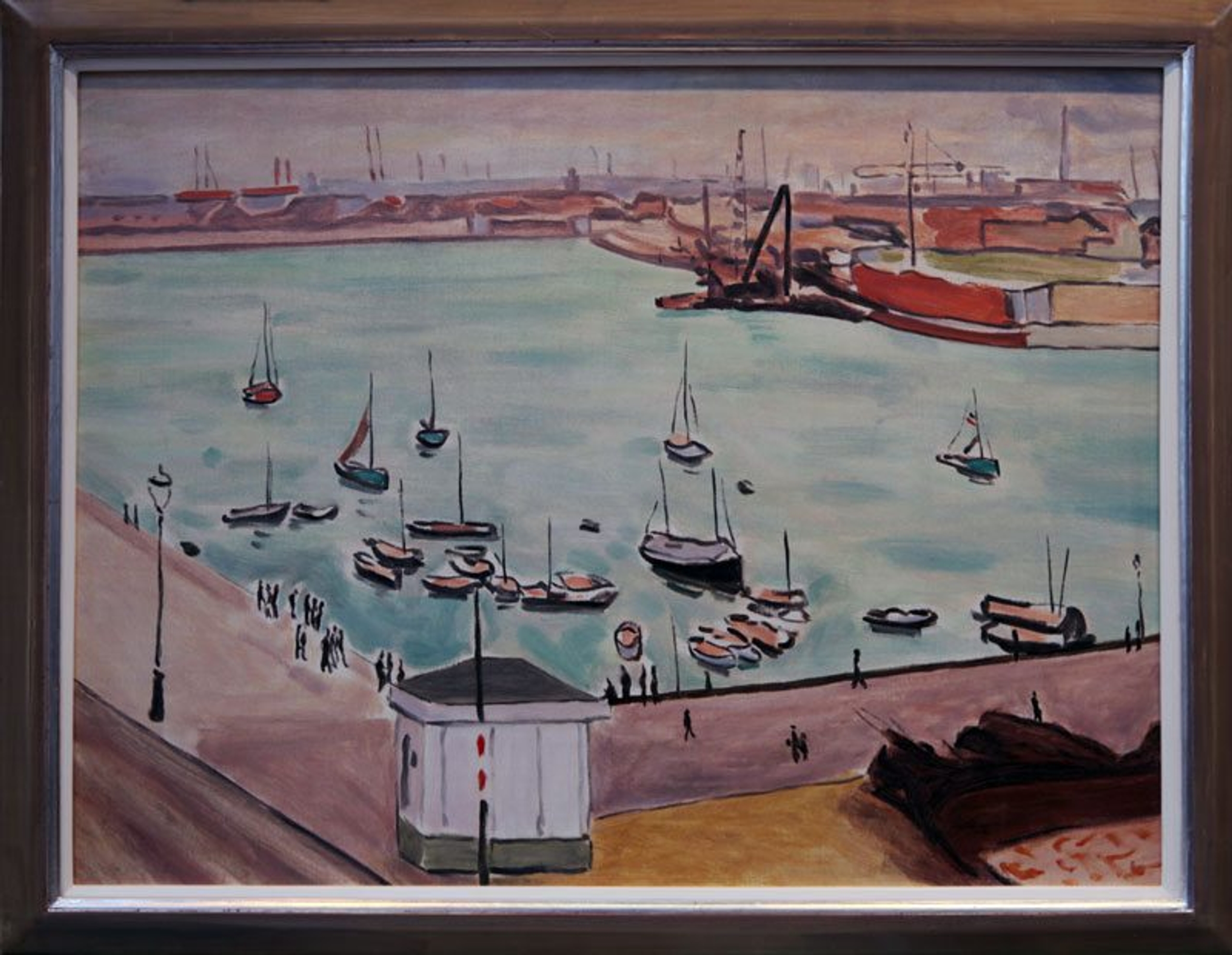Harbour — oil painting by Brock Irwin
