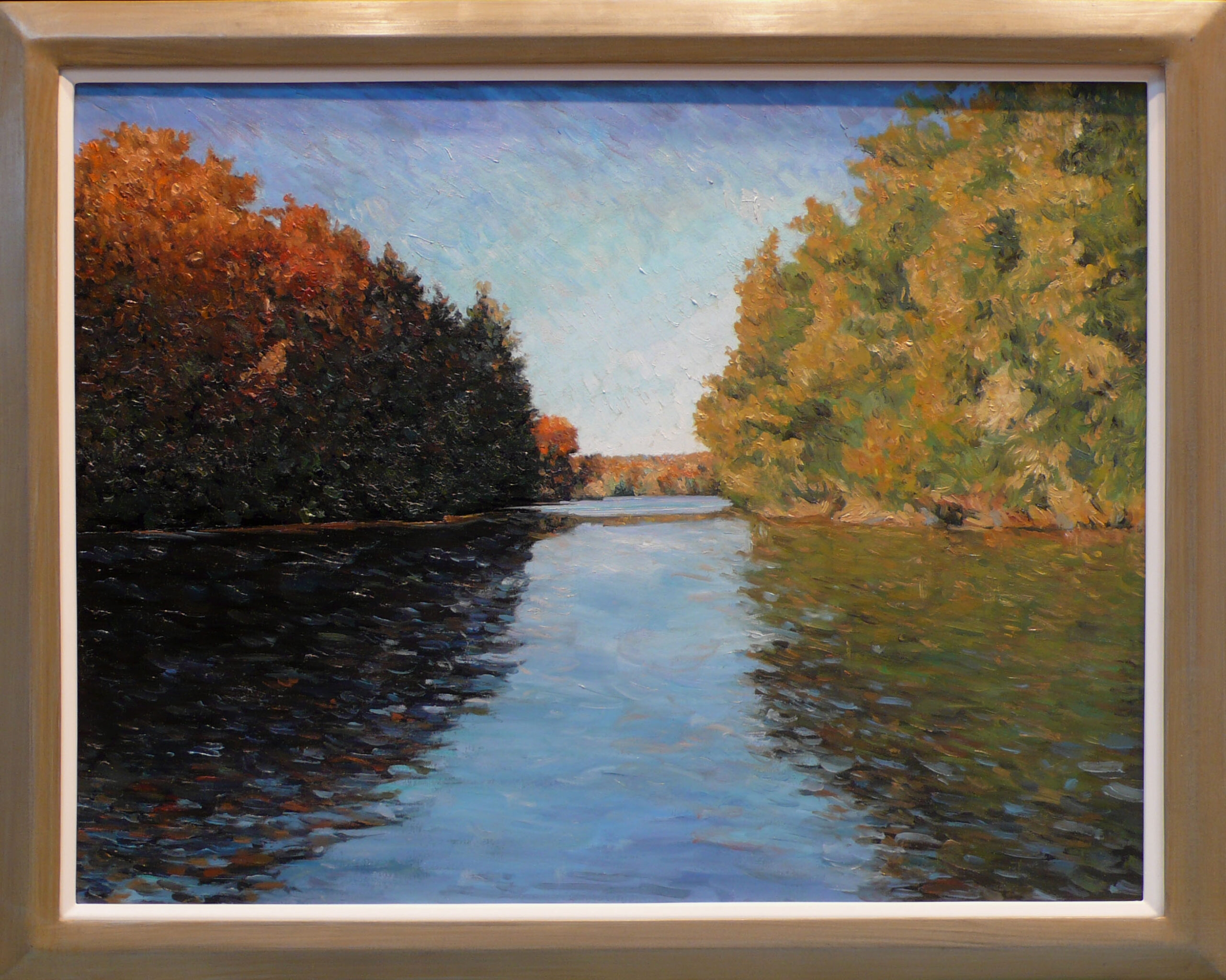 Bay on Big Bald Lake — oil painting by Brock Irwin