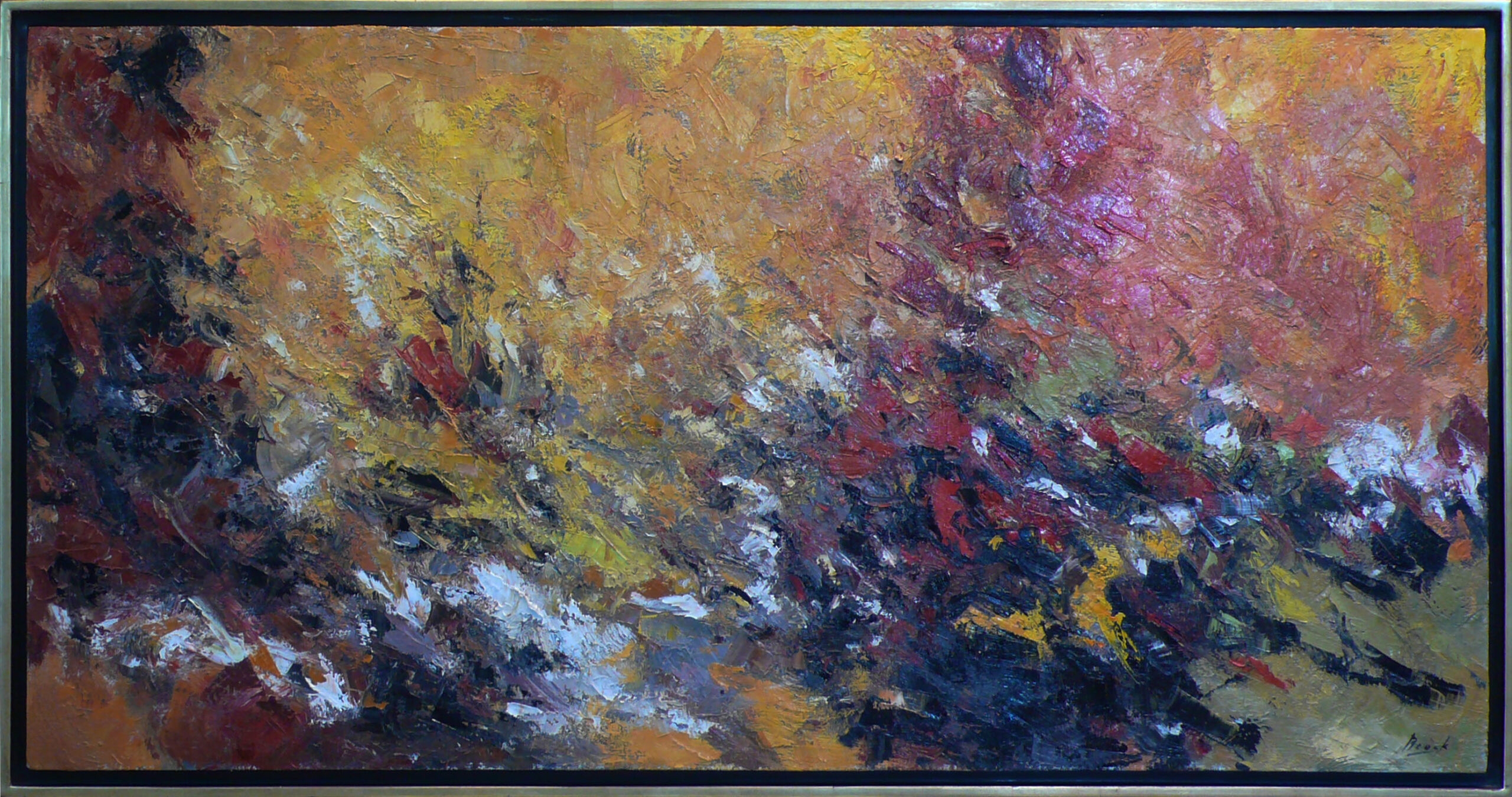 Abstract #4 — oil painting by Brock Irwin