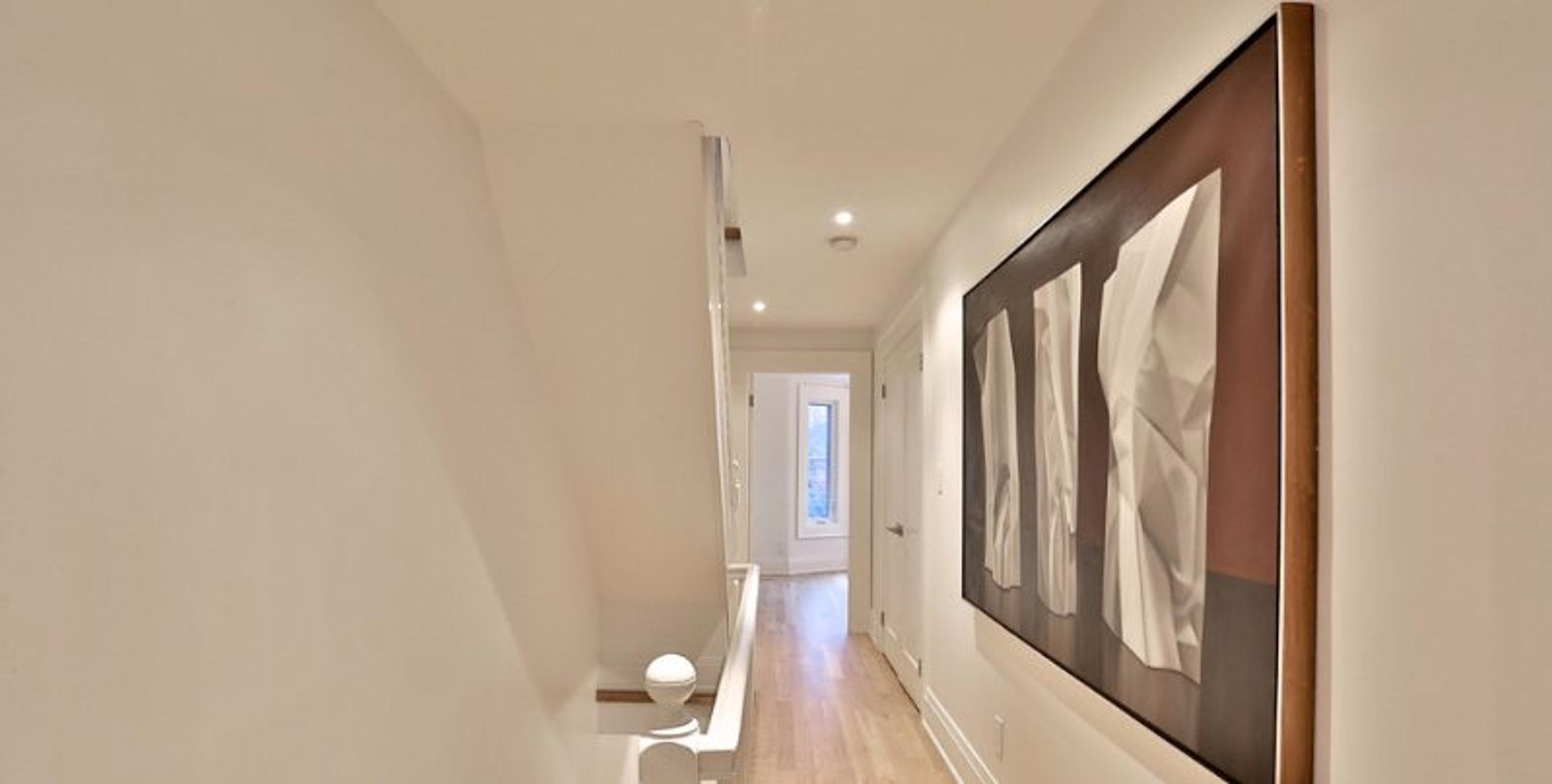 Hallway staging example
