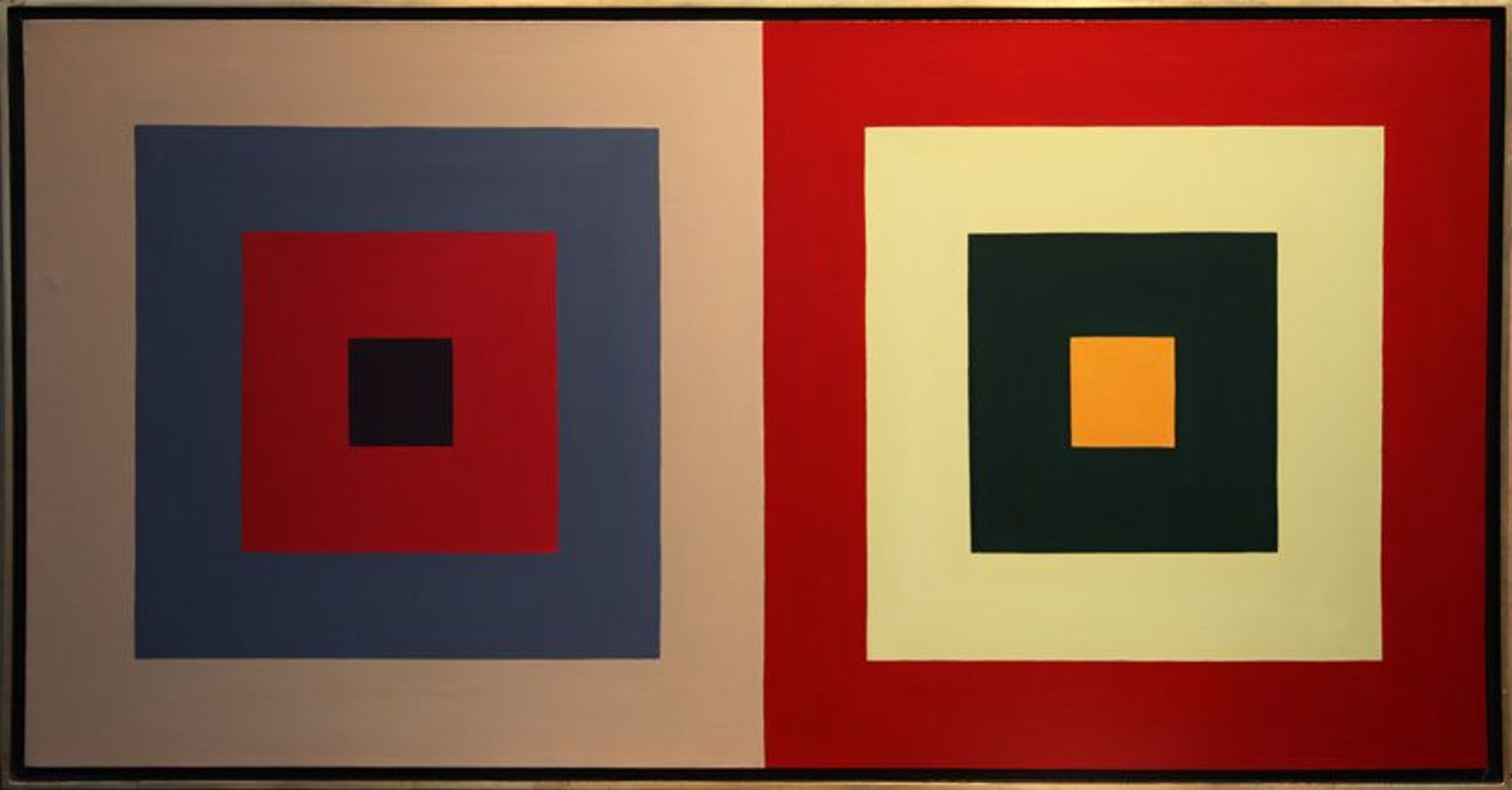 Square Target x2 #3 — oil painting by Brock Irwin