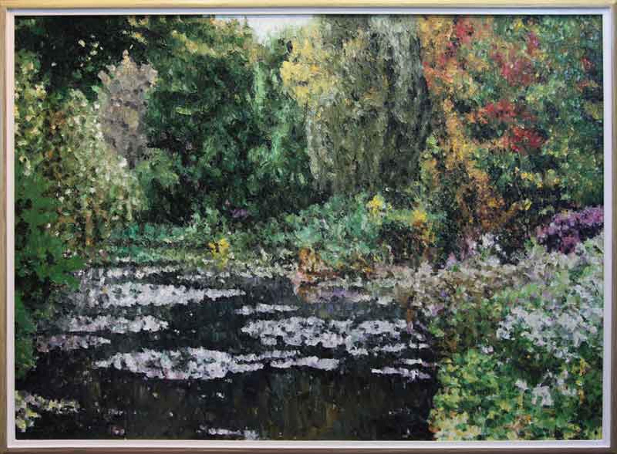 Crystal Landscape #5 — oil painting by Brock Irwin