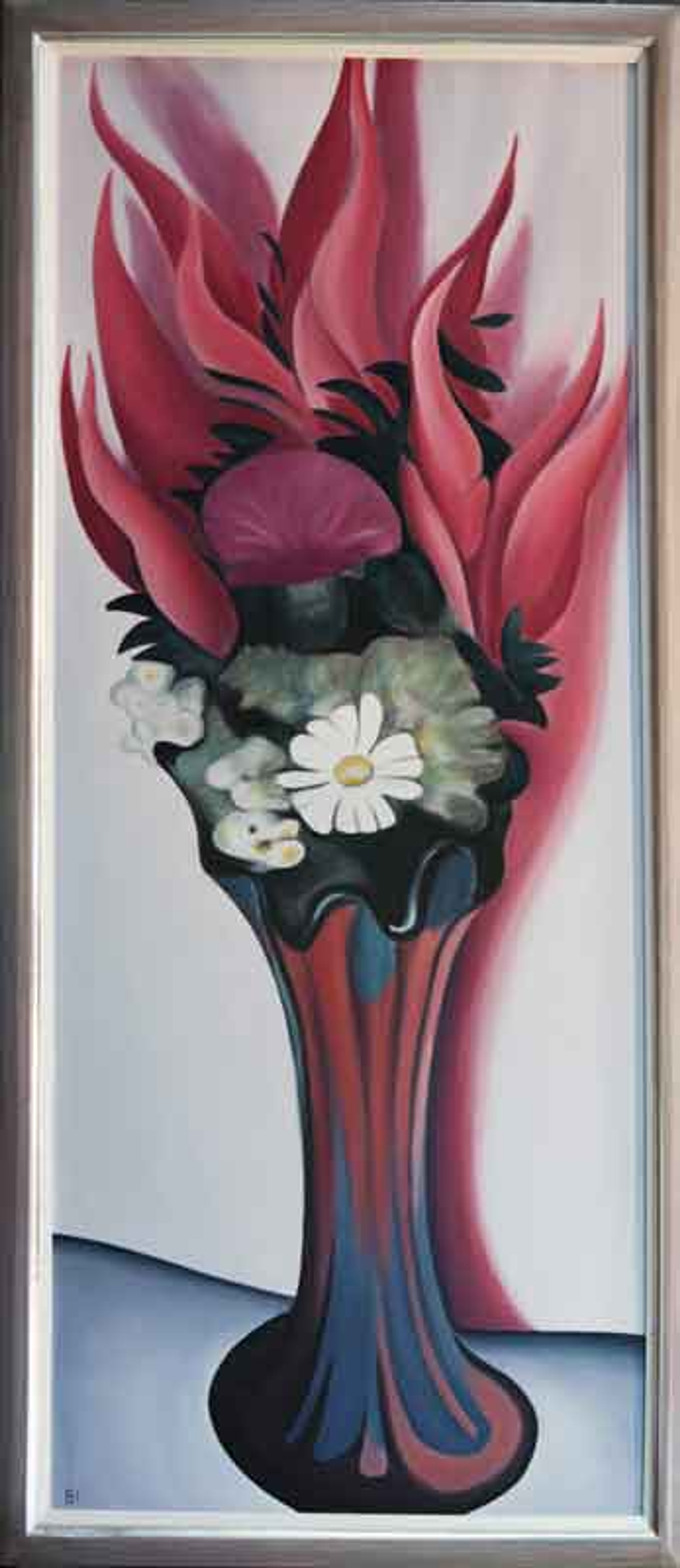 Pink Spirea — oil painting by Brock Irwin