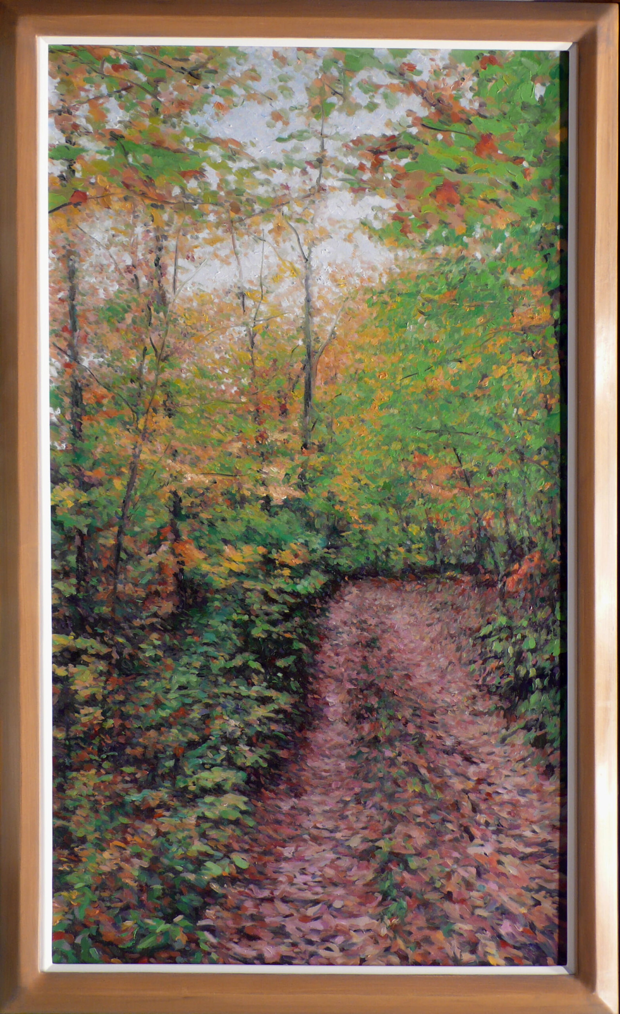 Fall Walk — oil painting by Brock Irwin