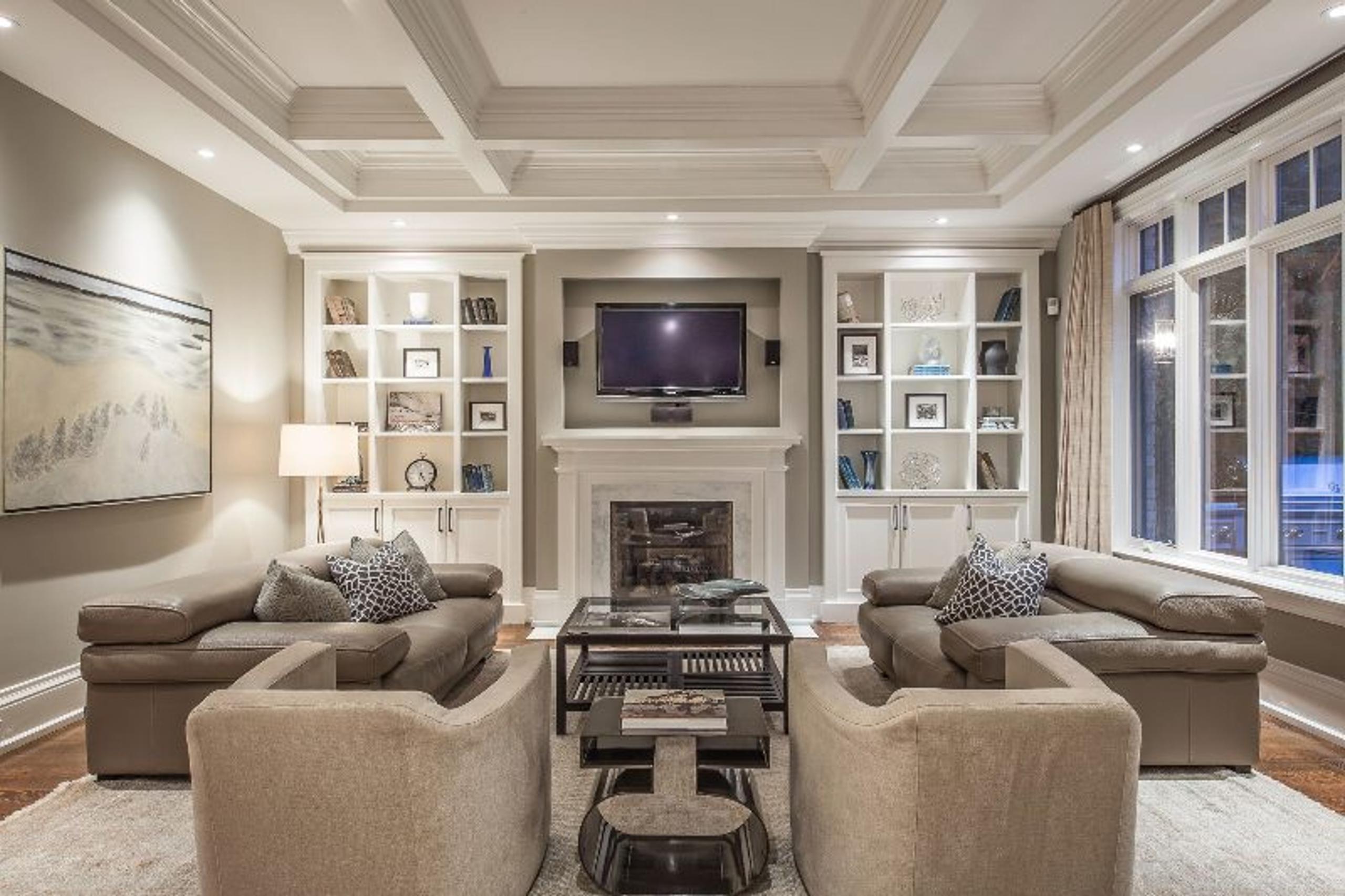 Family Room staging example