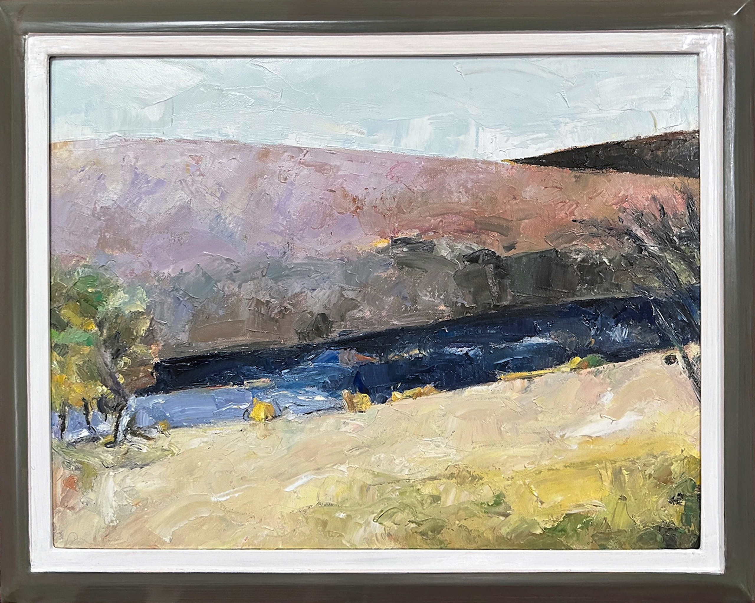 Hills (small) — oil painting by Brock Irwin
