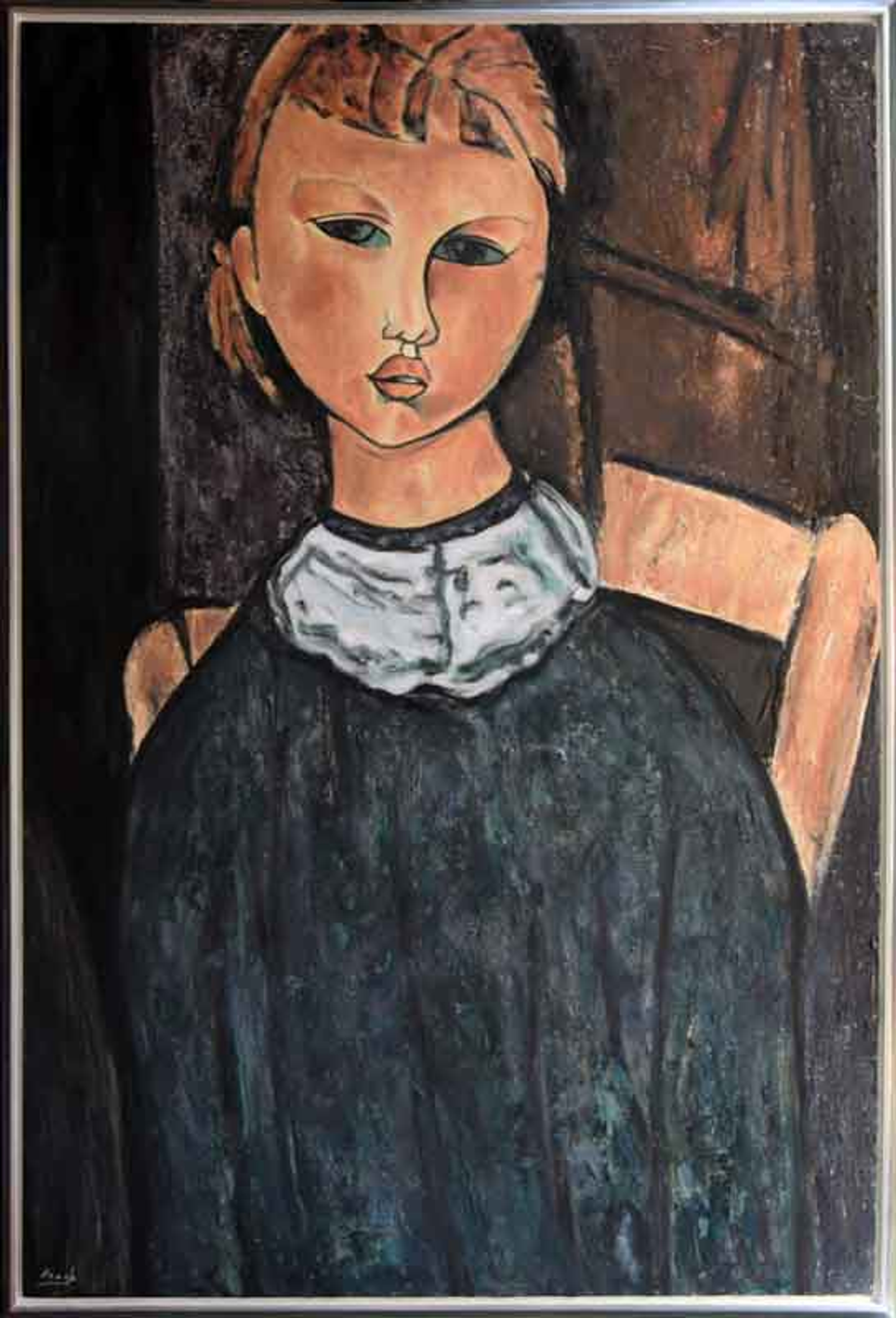 Bridgette — oil painting by Brock Irwin