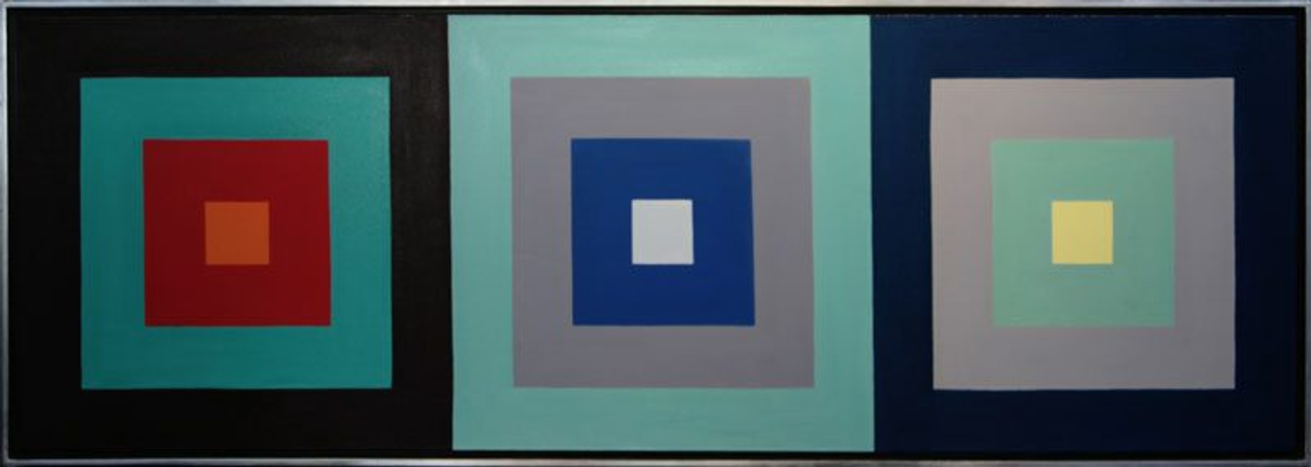 Square Target x3 #9 — oil painting by Brock Irwin