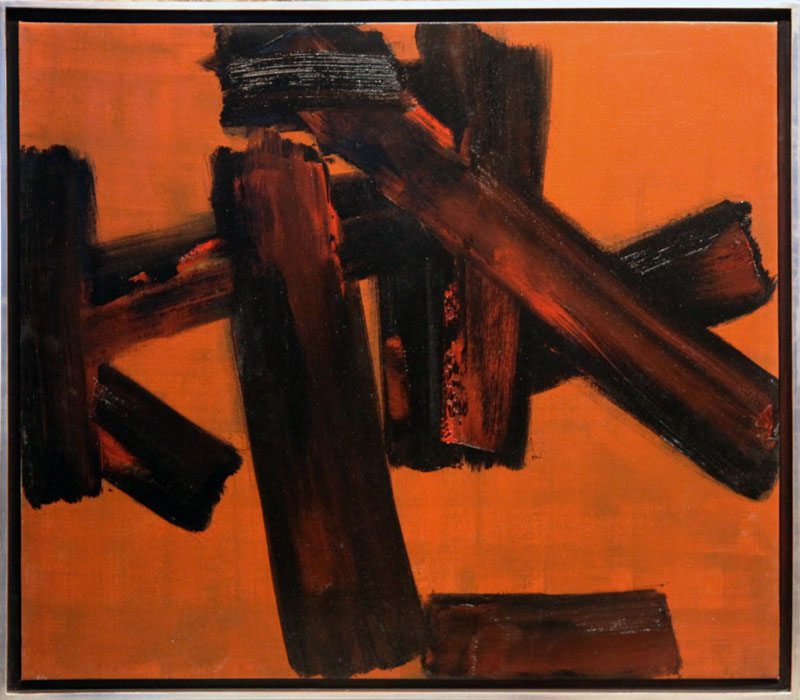 Black Abstract #1 — oil painting by Brock Irwin
