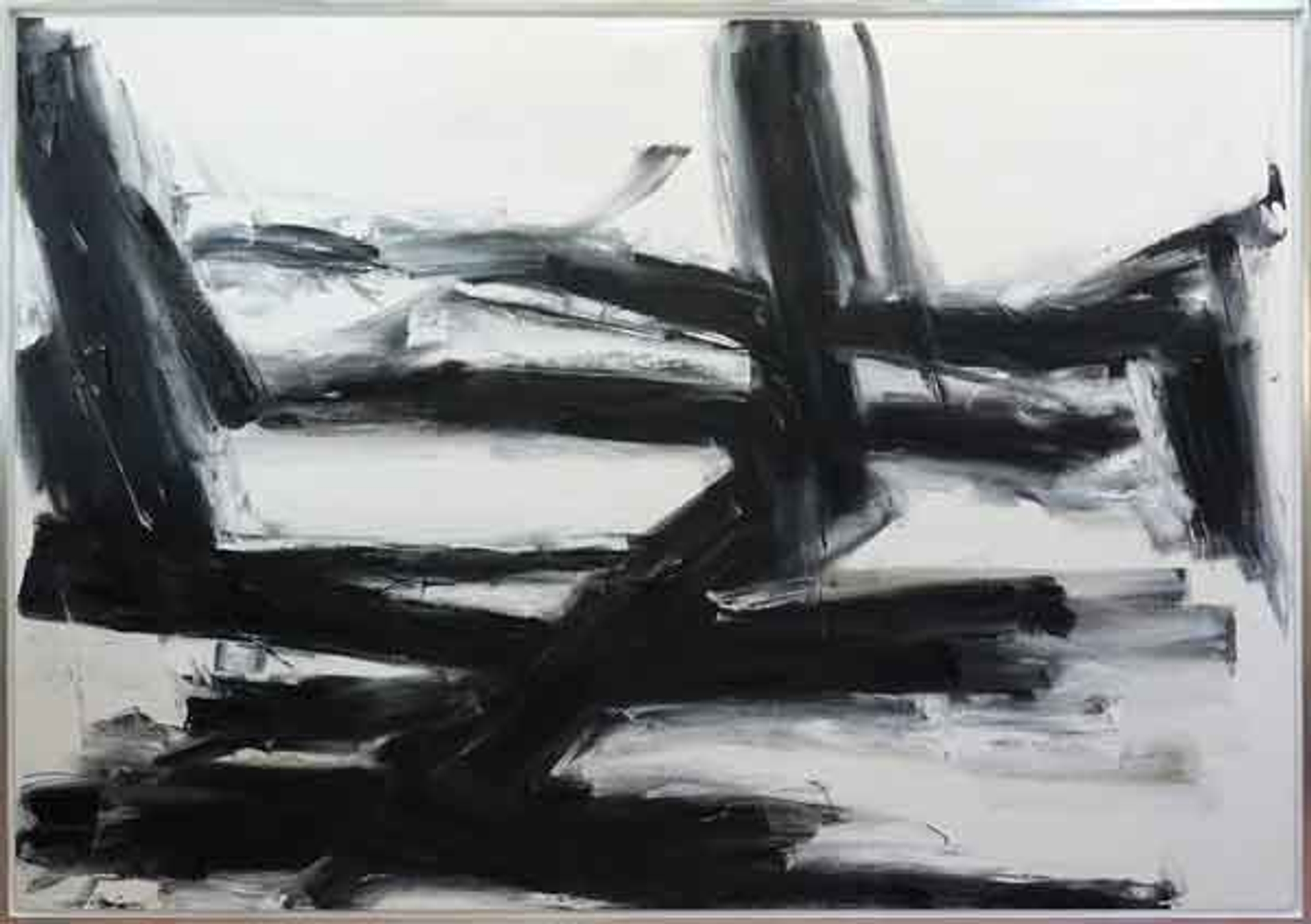 Black Stripes #14 — oil painting by Brock Irwin