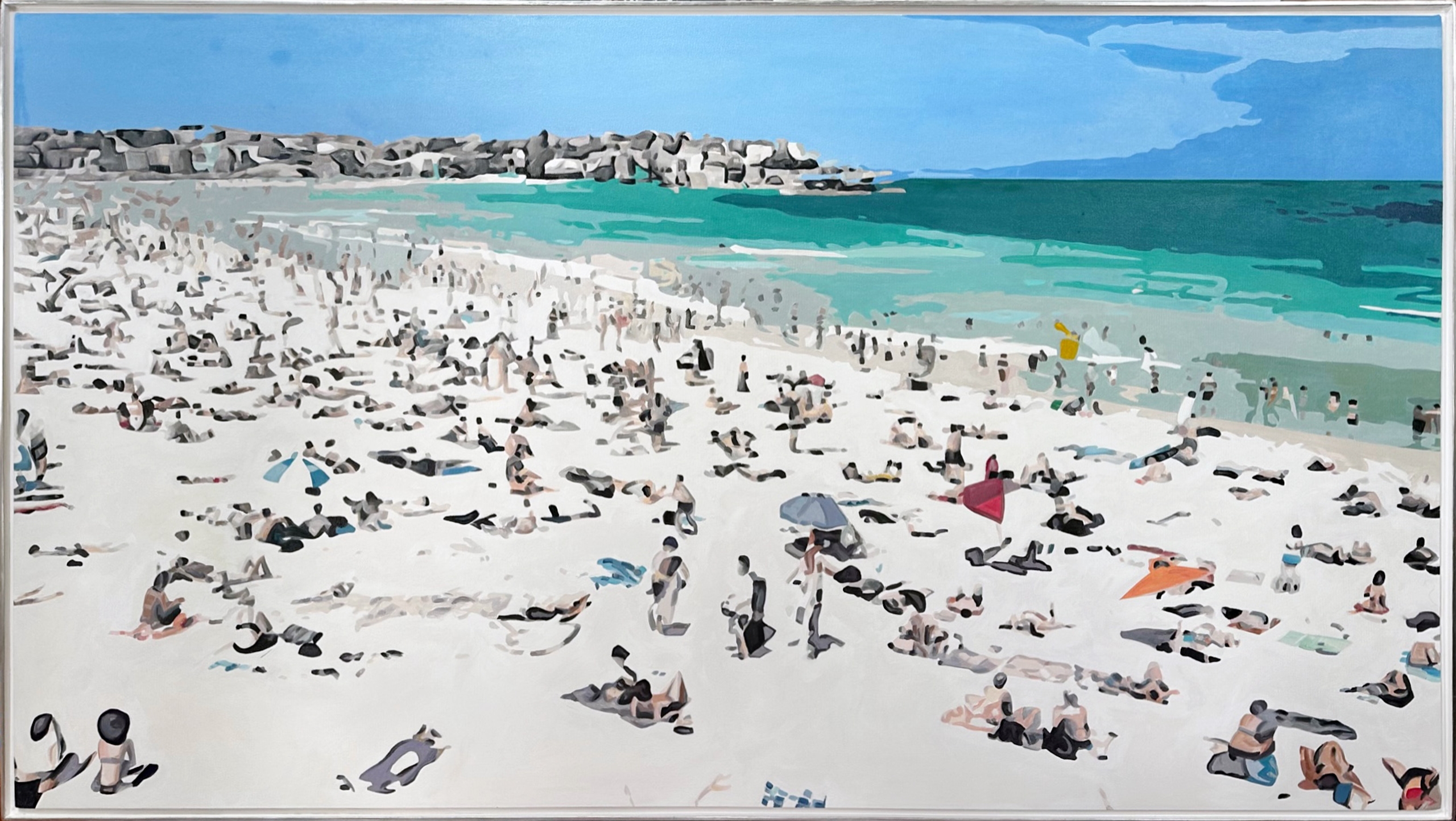 Beaches #10 — oil painting by Brock Irwin