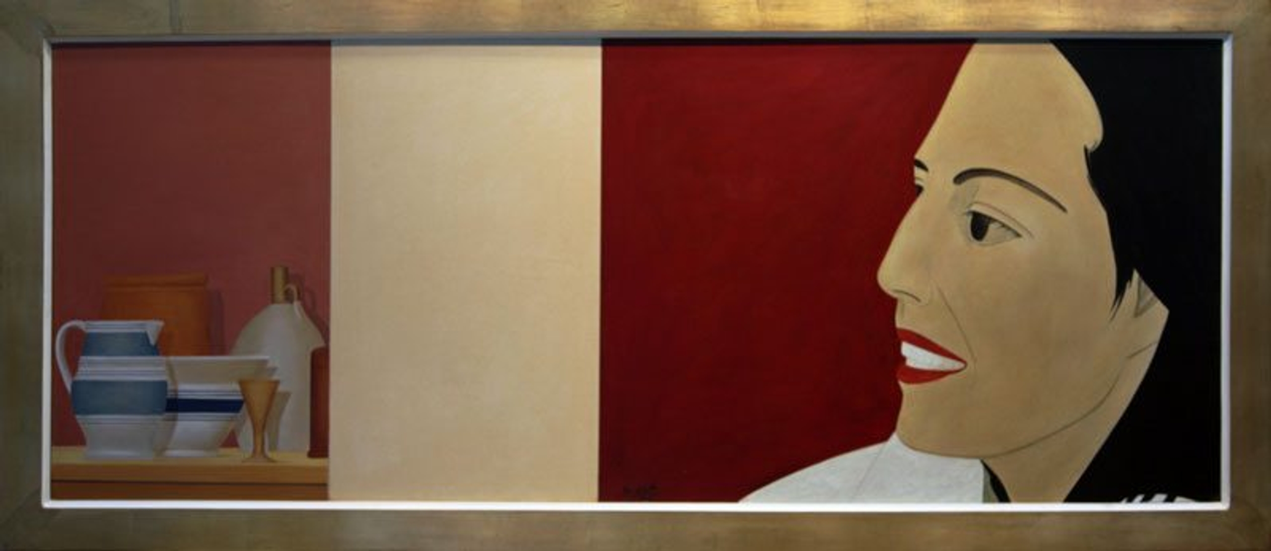 Collage Tryptich #5 — oil painting by Brock Irwin