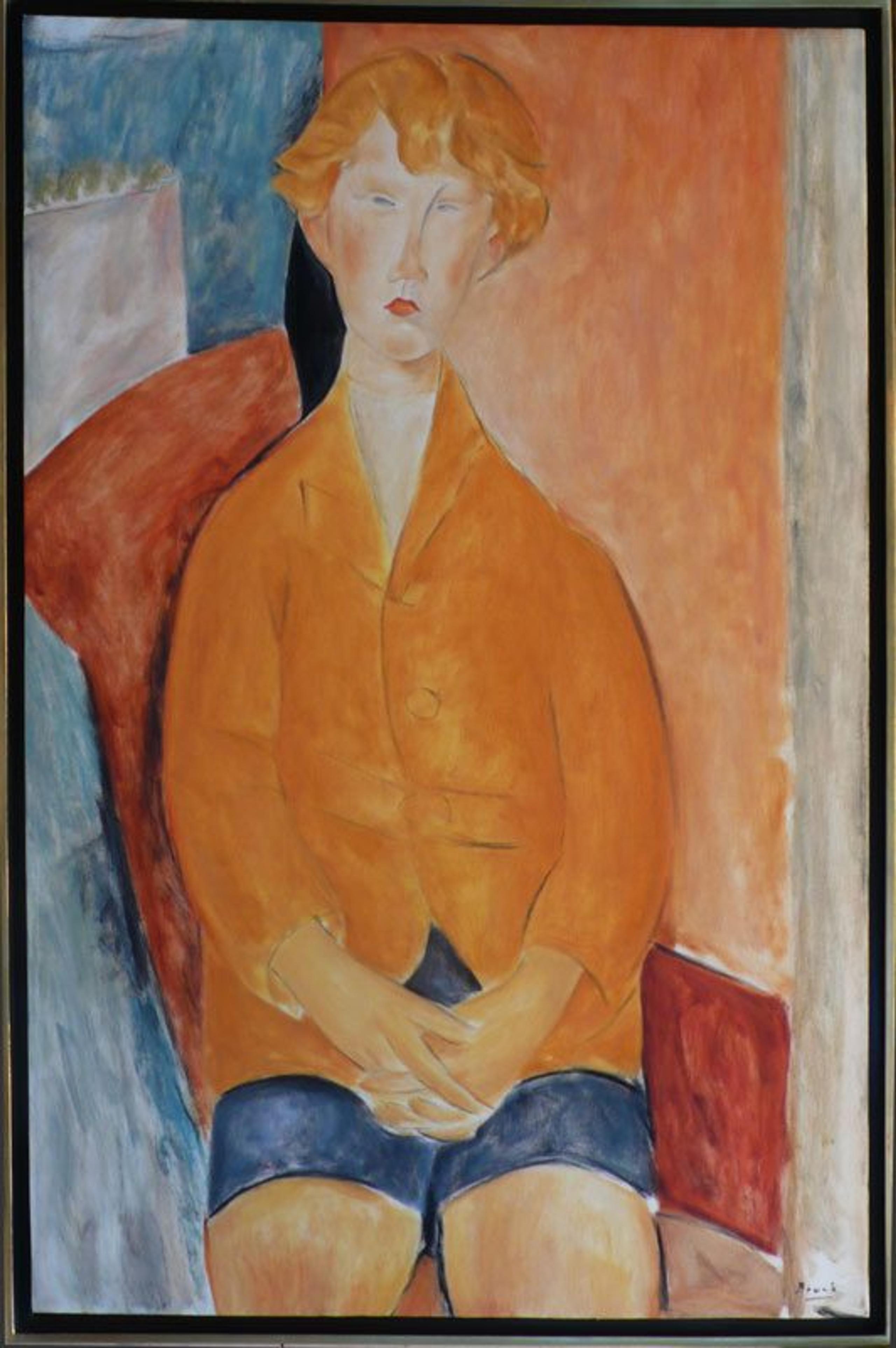 Mark (after Modigliani)