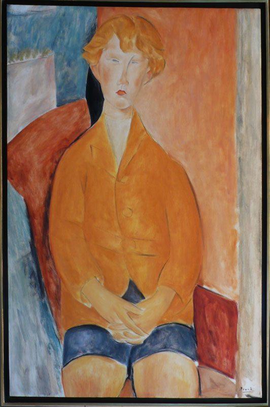 Mark (after Modigliani)