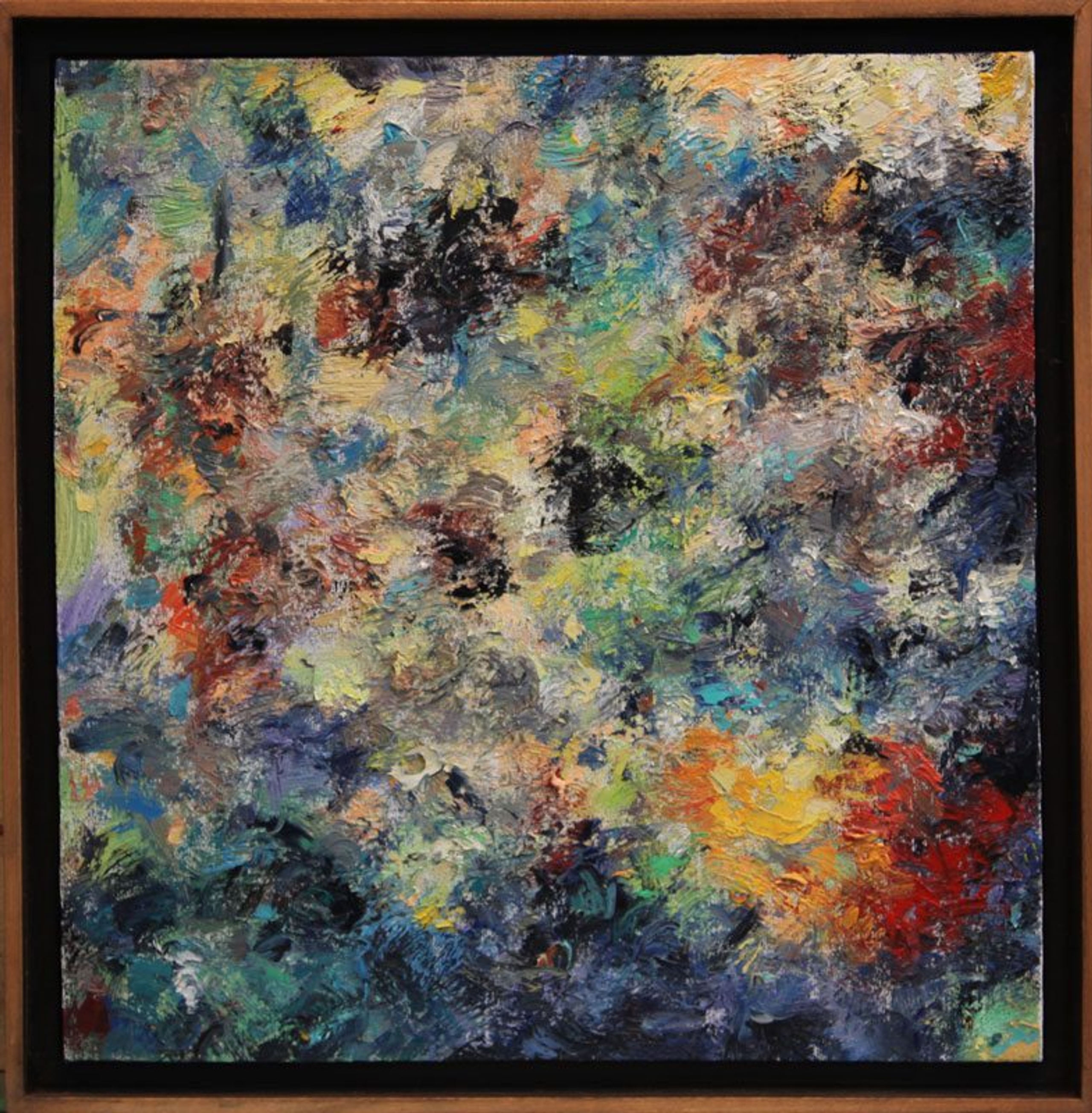 Abstract #3 (small) — oil painting by Brock Irwin
