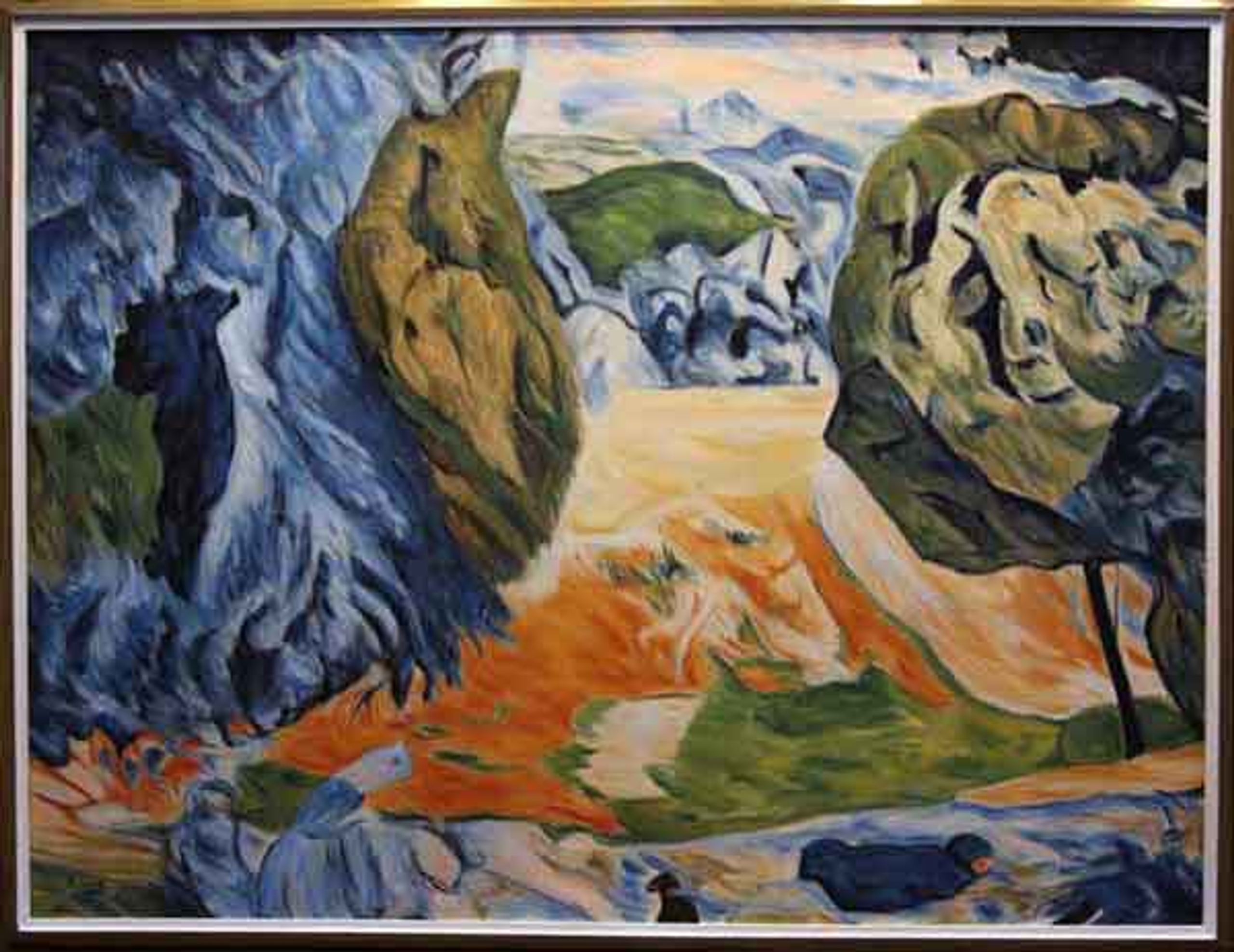 New Landscape #4 — oil painting by Brock Irwin