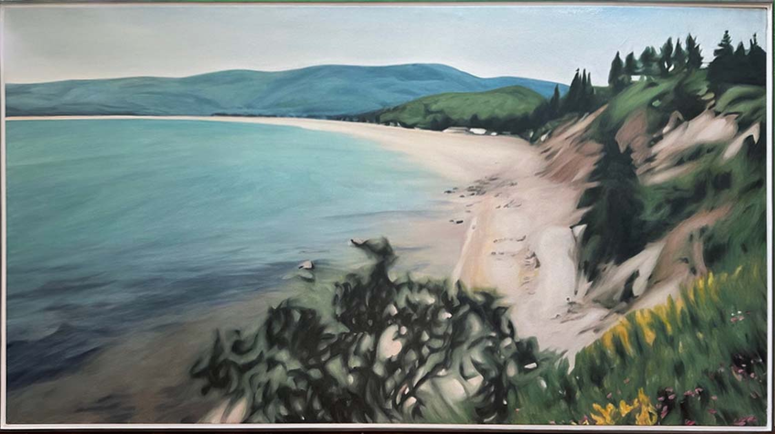 Ingonish Beach — oil painting by Brock Irwin