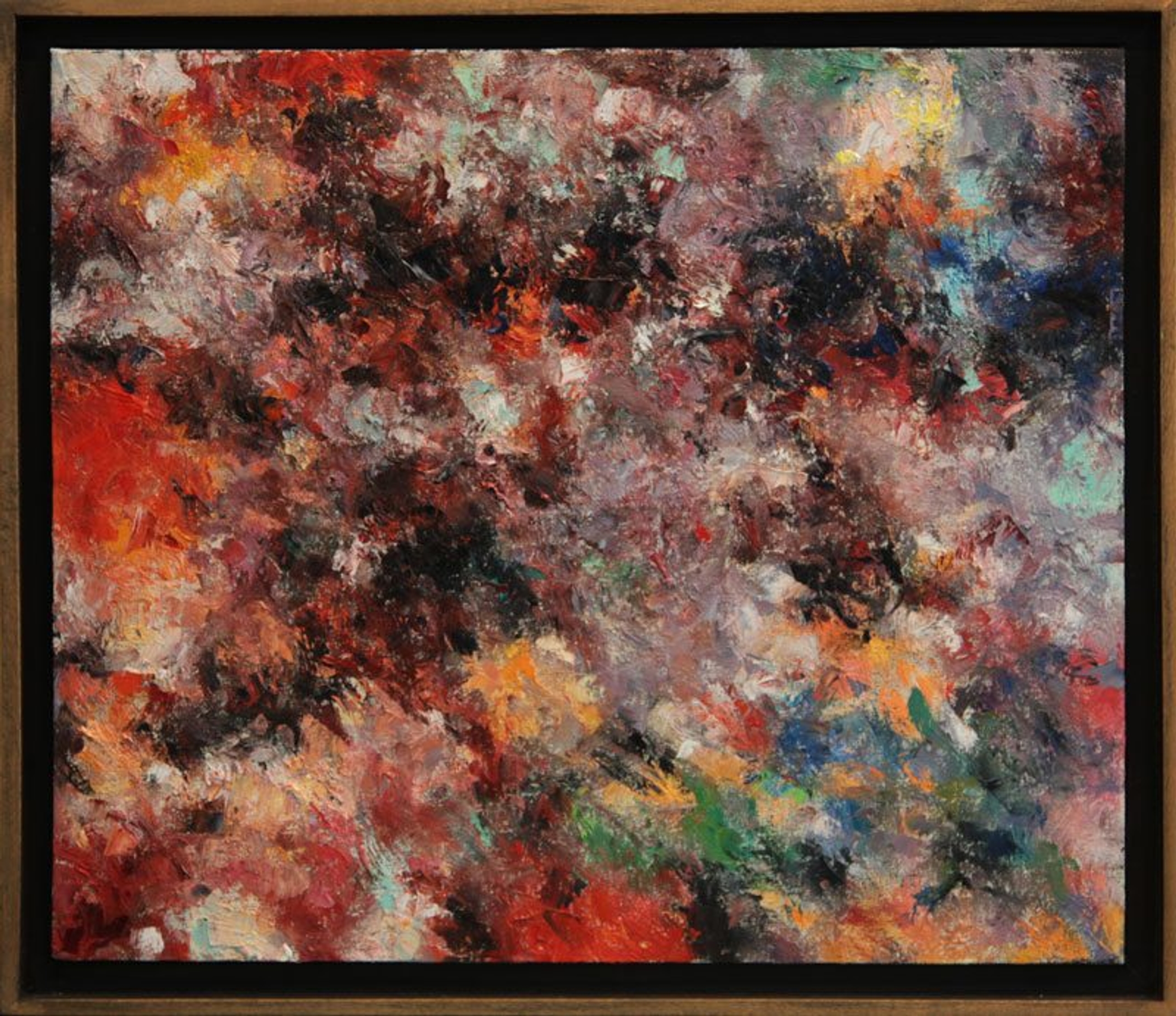 Abstract #6 (small) — oil painting by Brock Irwin