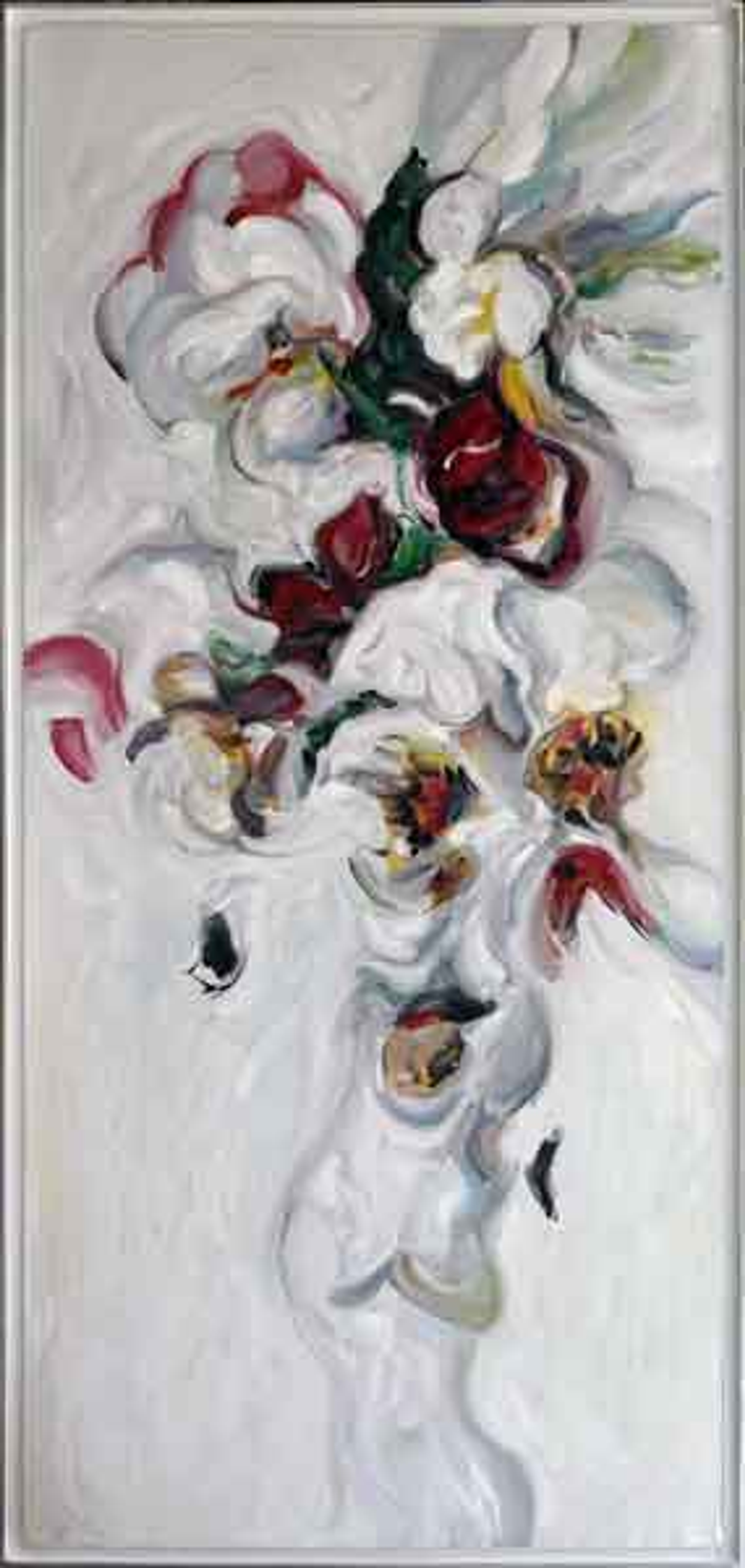Flower Abstract #2 — oil painting by Brock Irwin