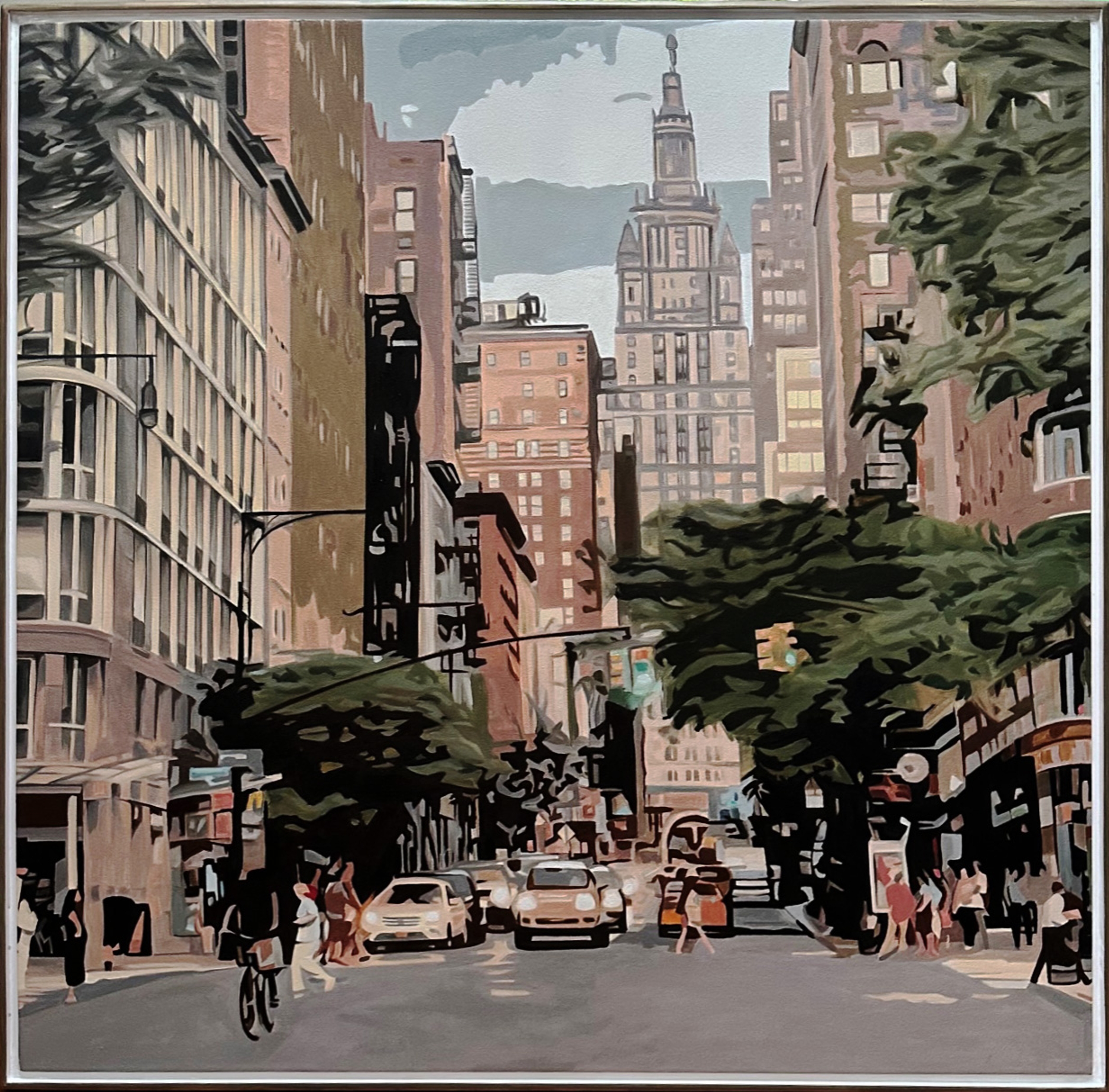 Modern Cityscape #15 — oil painting by Brock Irwin