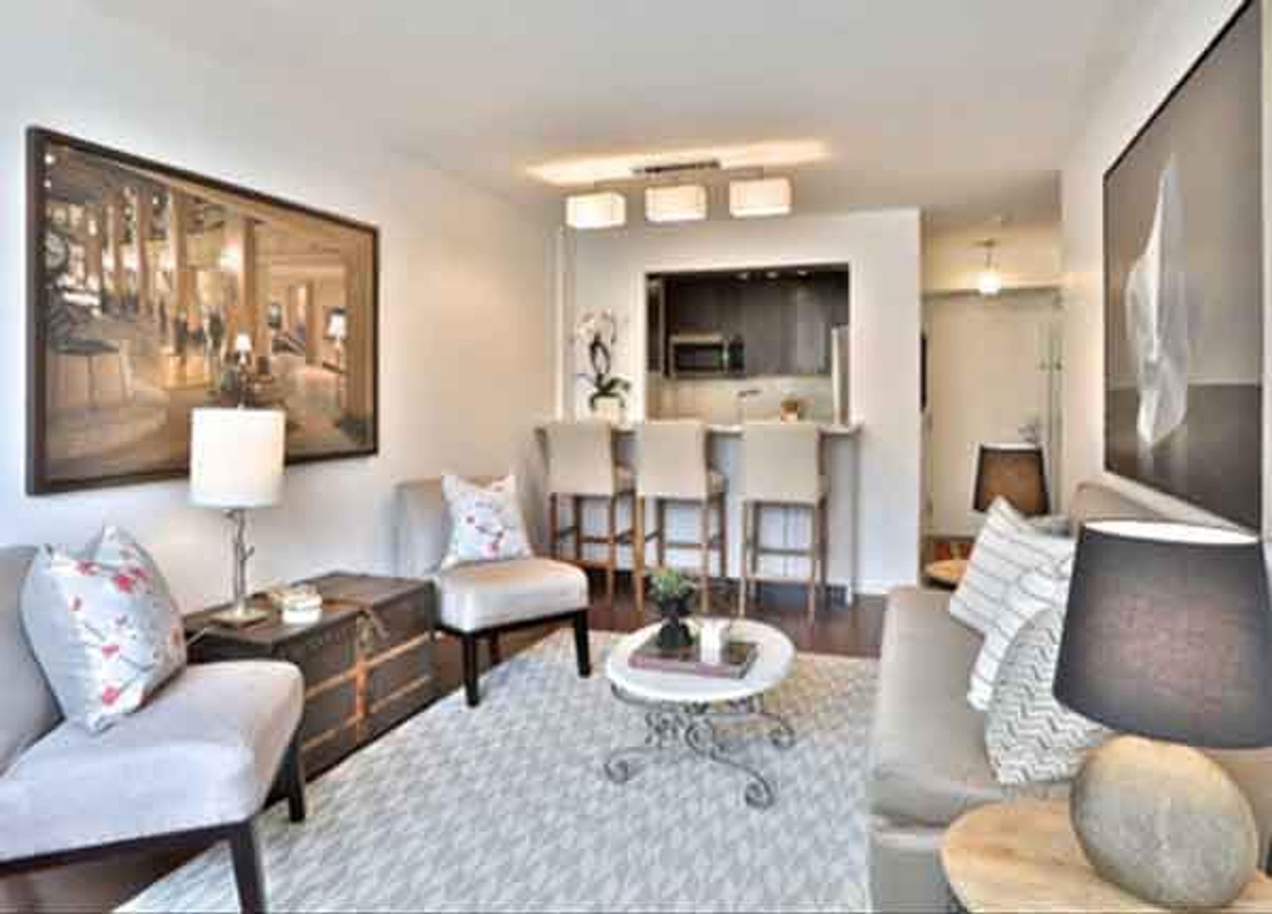 Basement staging example