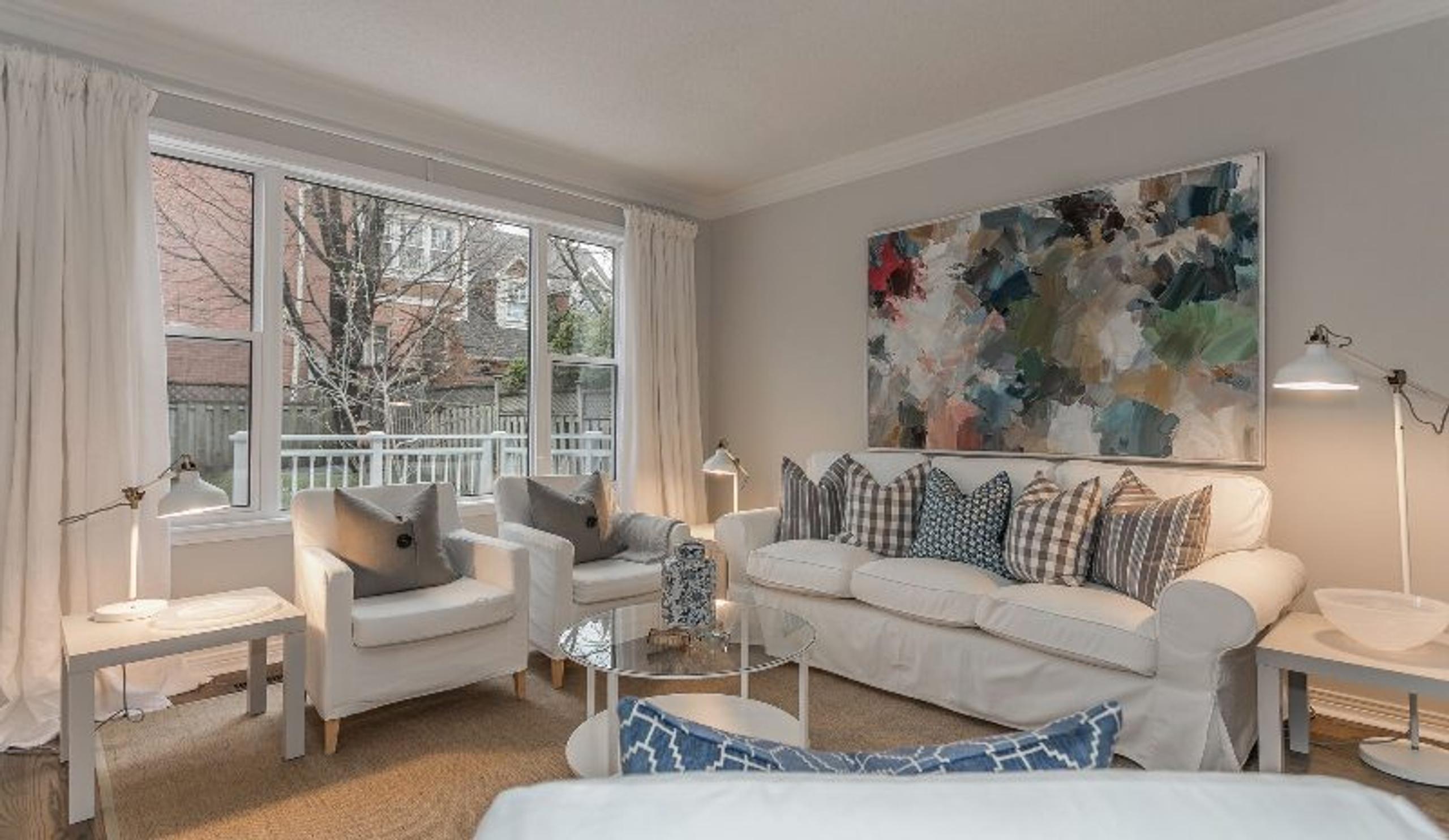 Family Room staging example