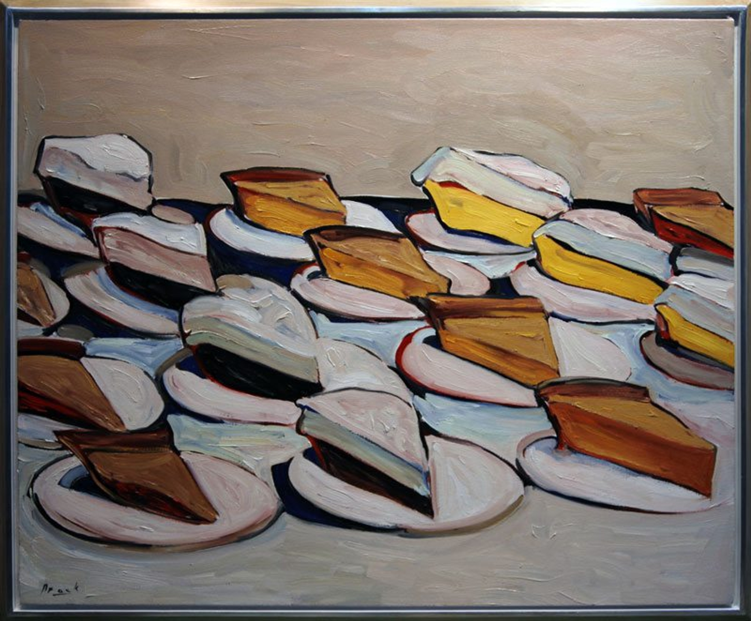 Pies #1 — oil painting by Brock Irwin