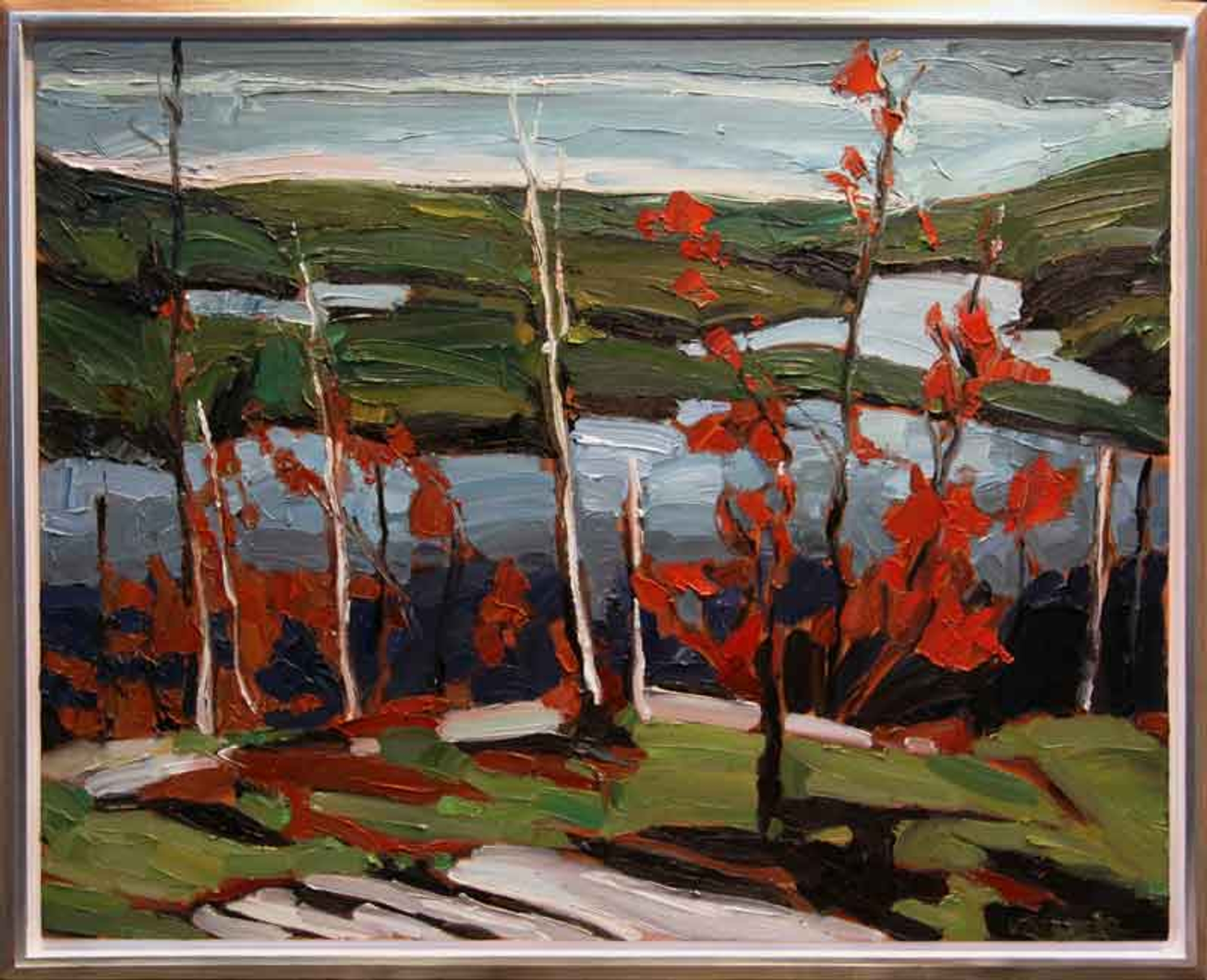 N. Ontario Landscape — oil painting by Brock Irwin