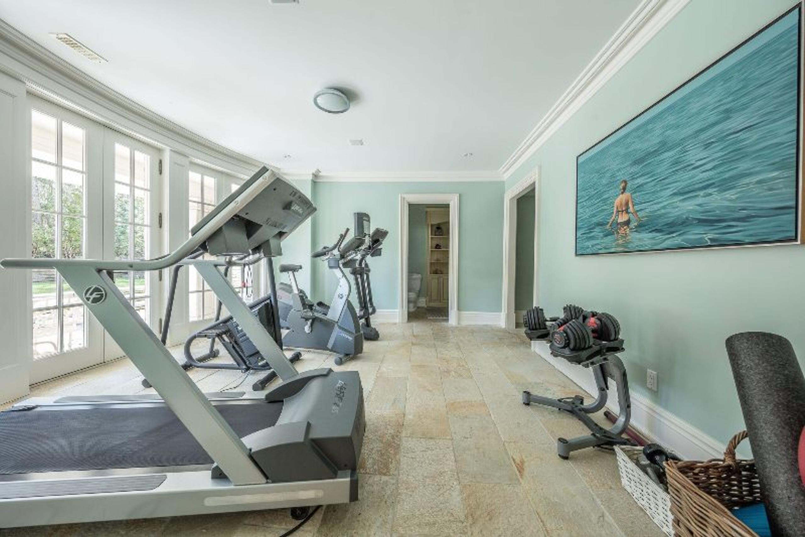 Basement staging example