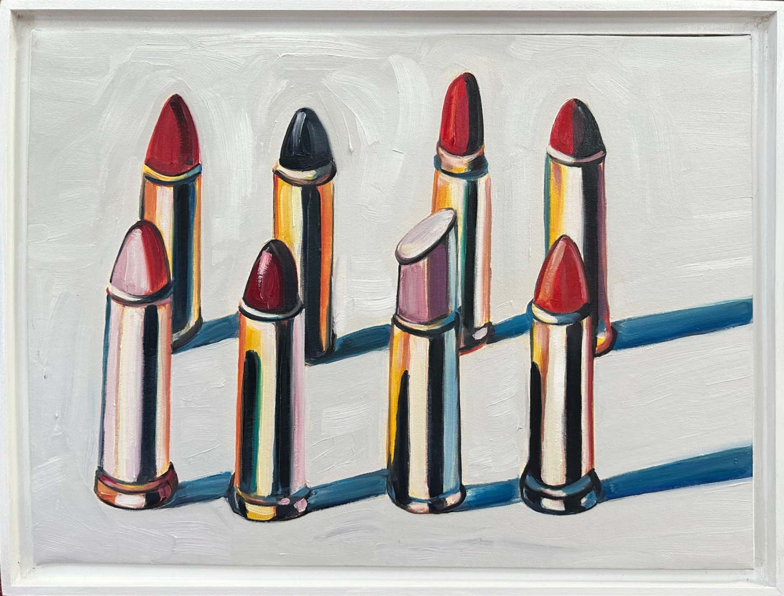 Lipstick — oil painting by Brock Irwin
