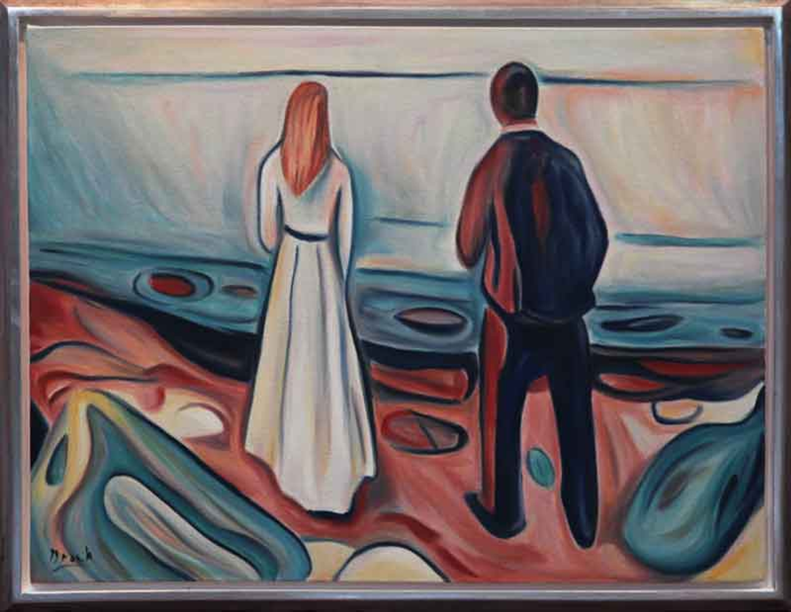 Flow Landscape #11 — oil painting by Brock Irwin