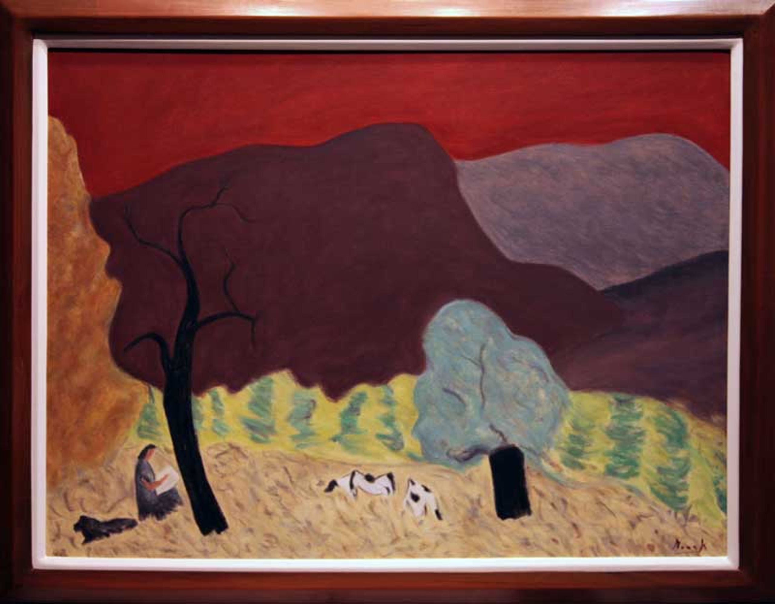 2 Cows — oil painting by Brock Irwin
