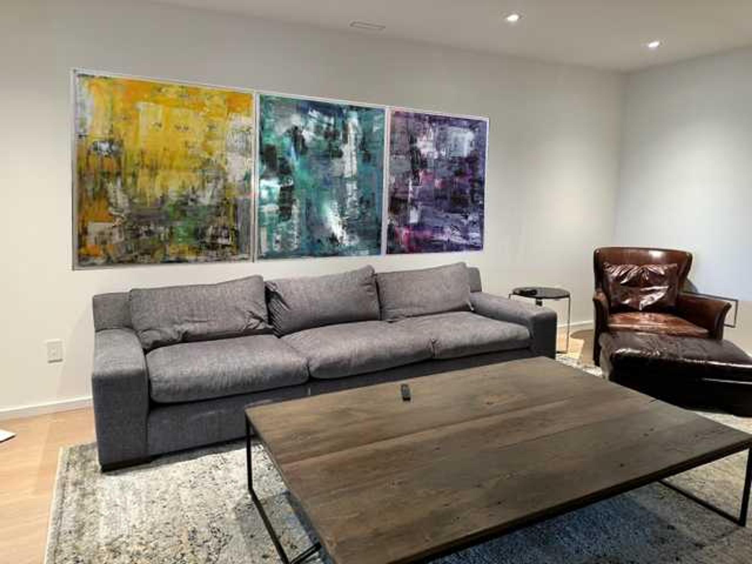 Basement staging example