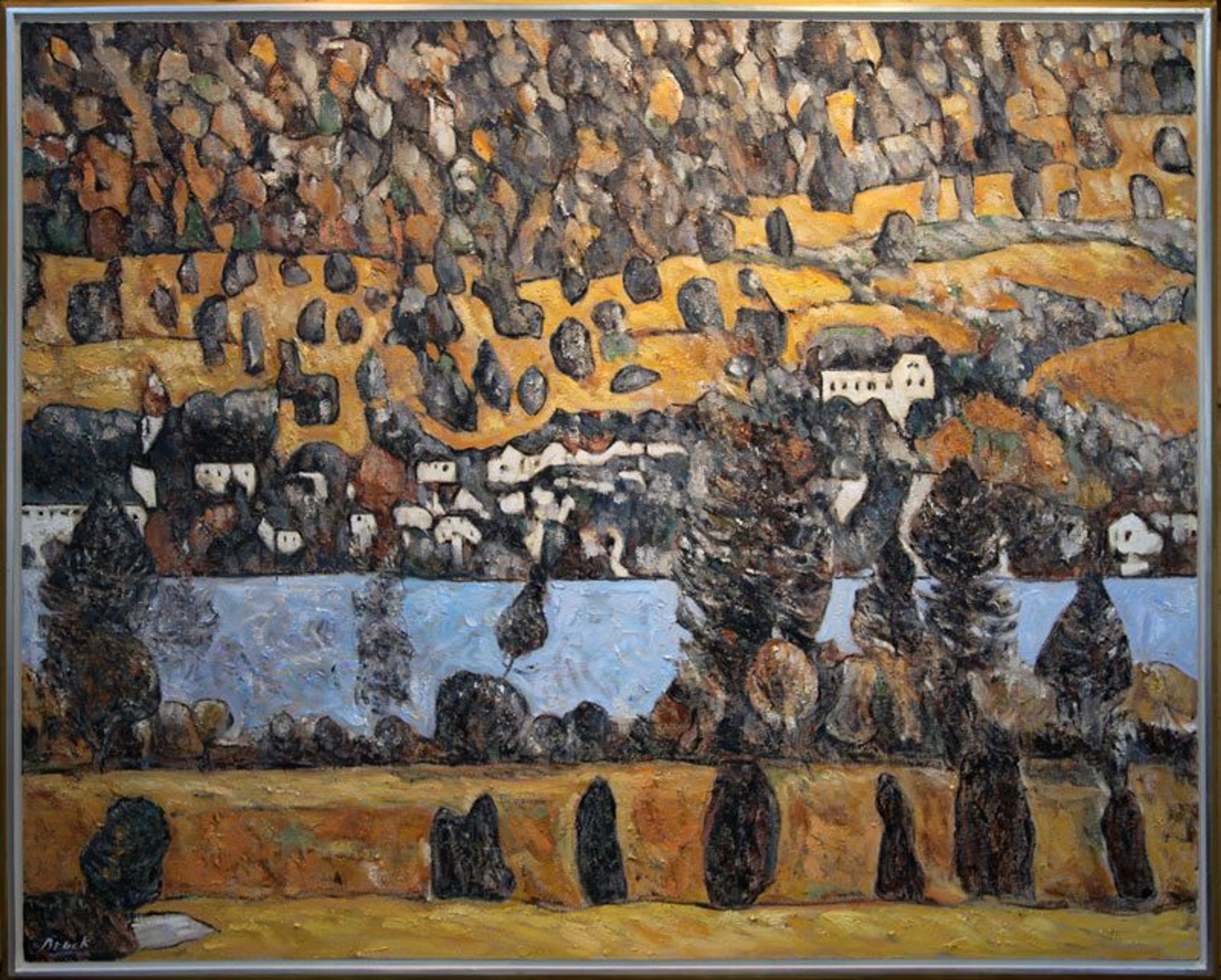 Landscape-Hills — oil painting by Brock Irwin