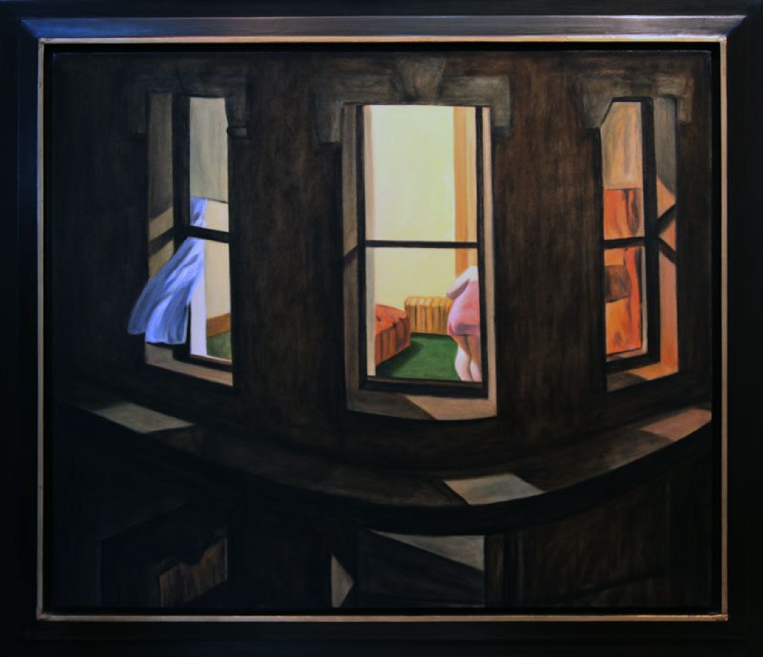 Hotel Room #2 — oil painting by Brock Irwin