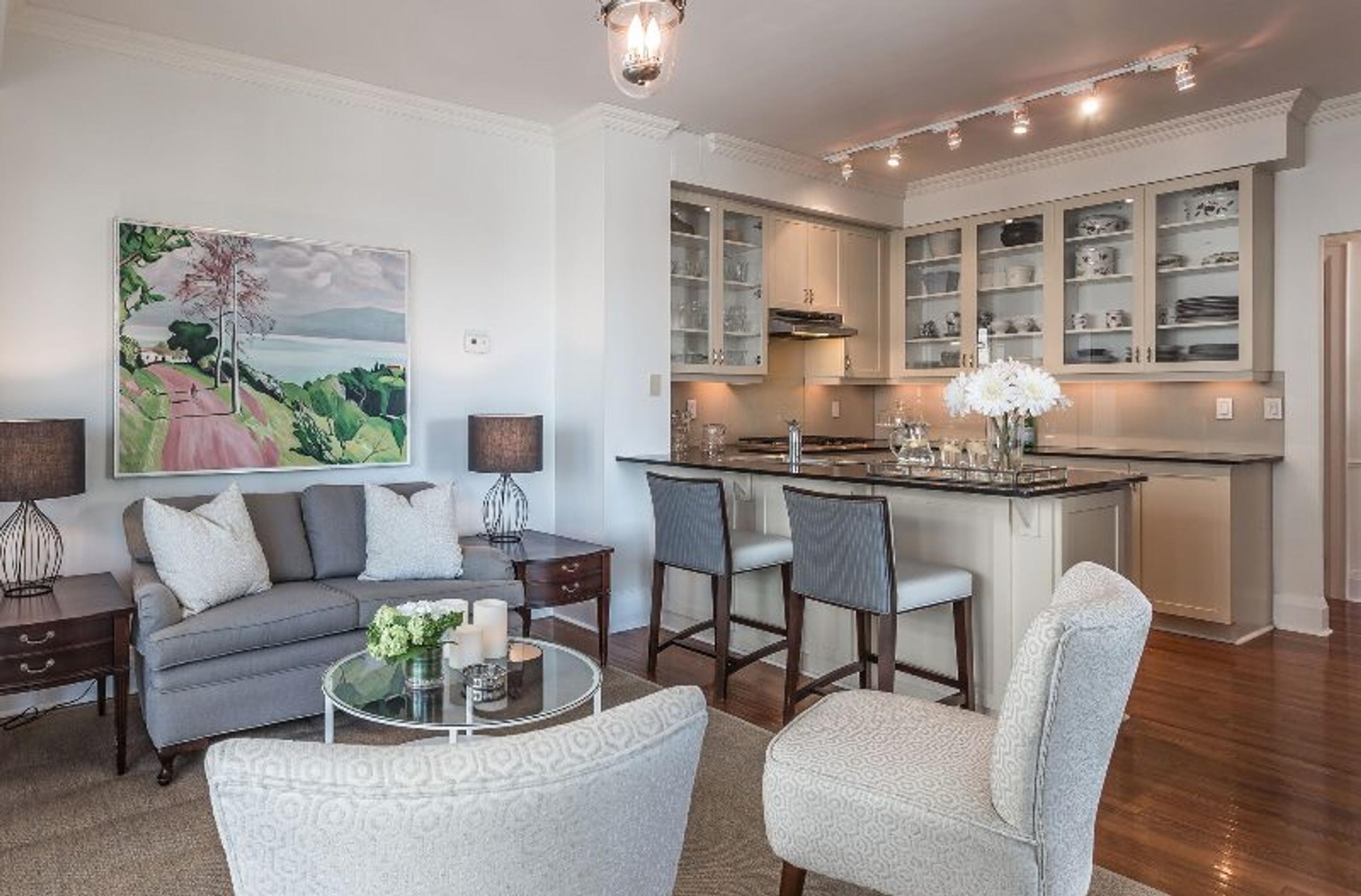 Family Room staging example