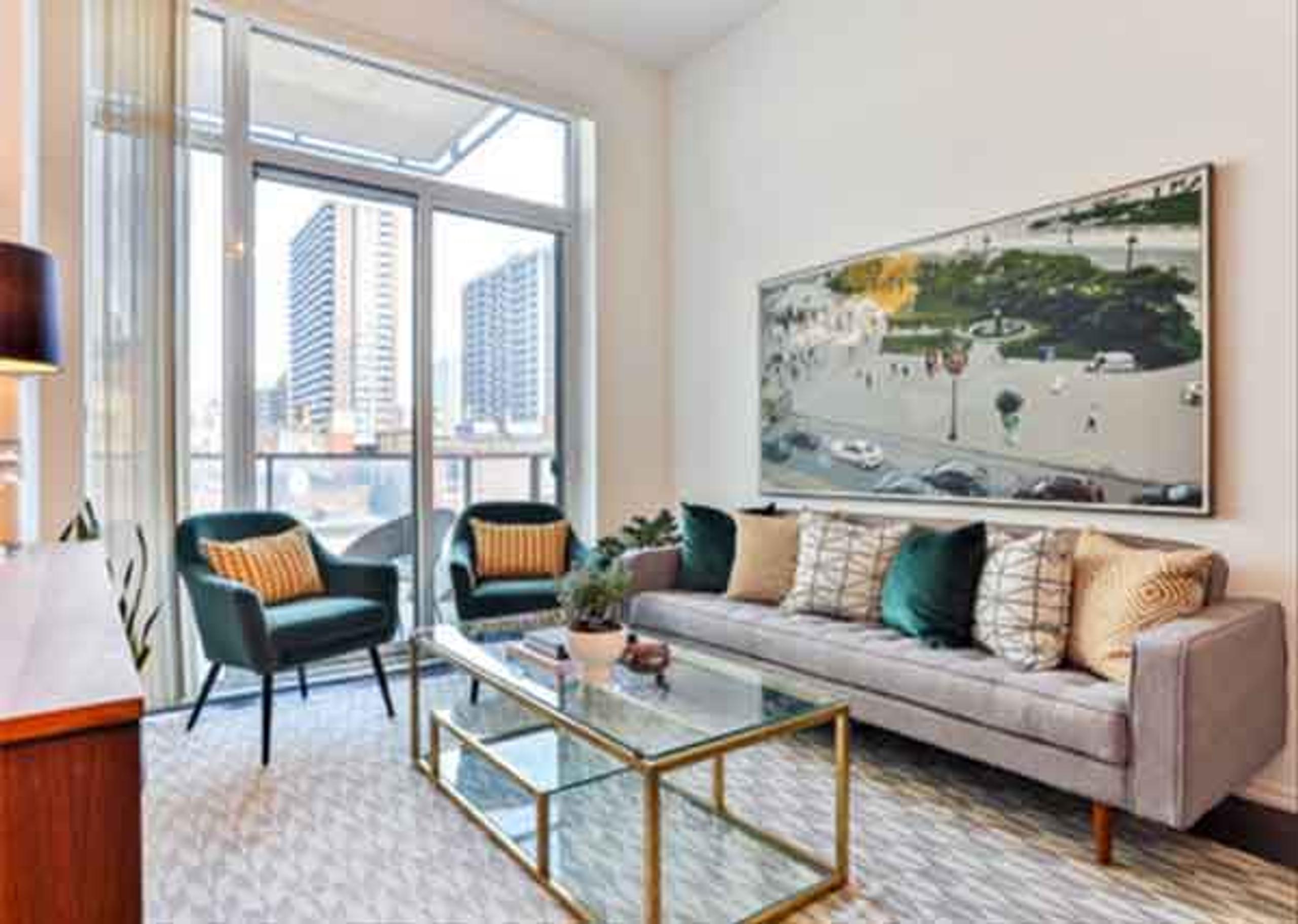 Basement staging example