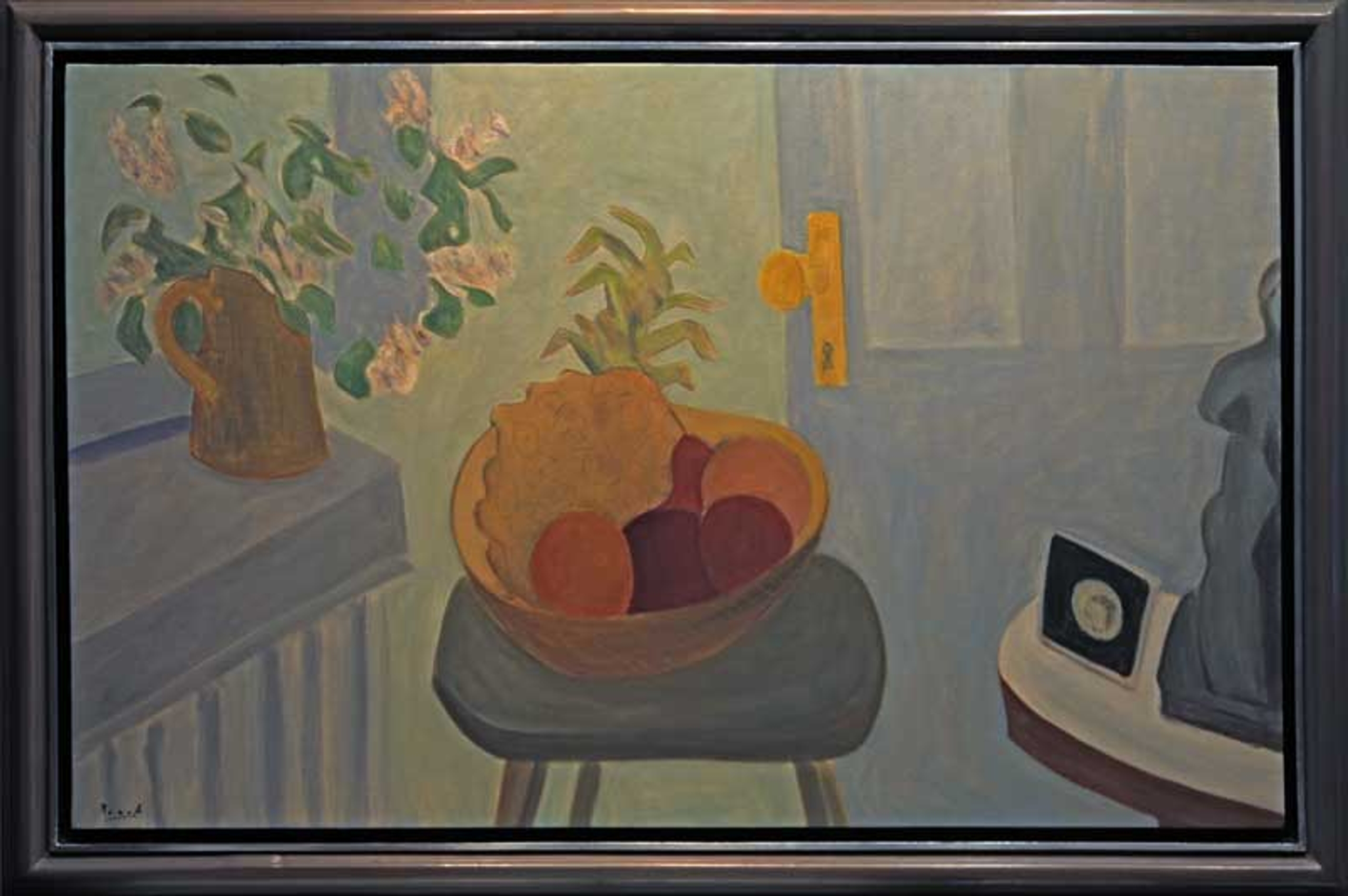 Bowl w/Pineapple — oil painting by Brock Irwin