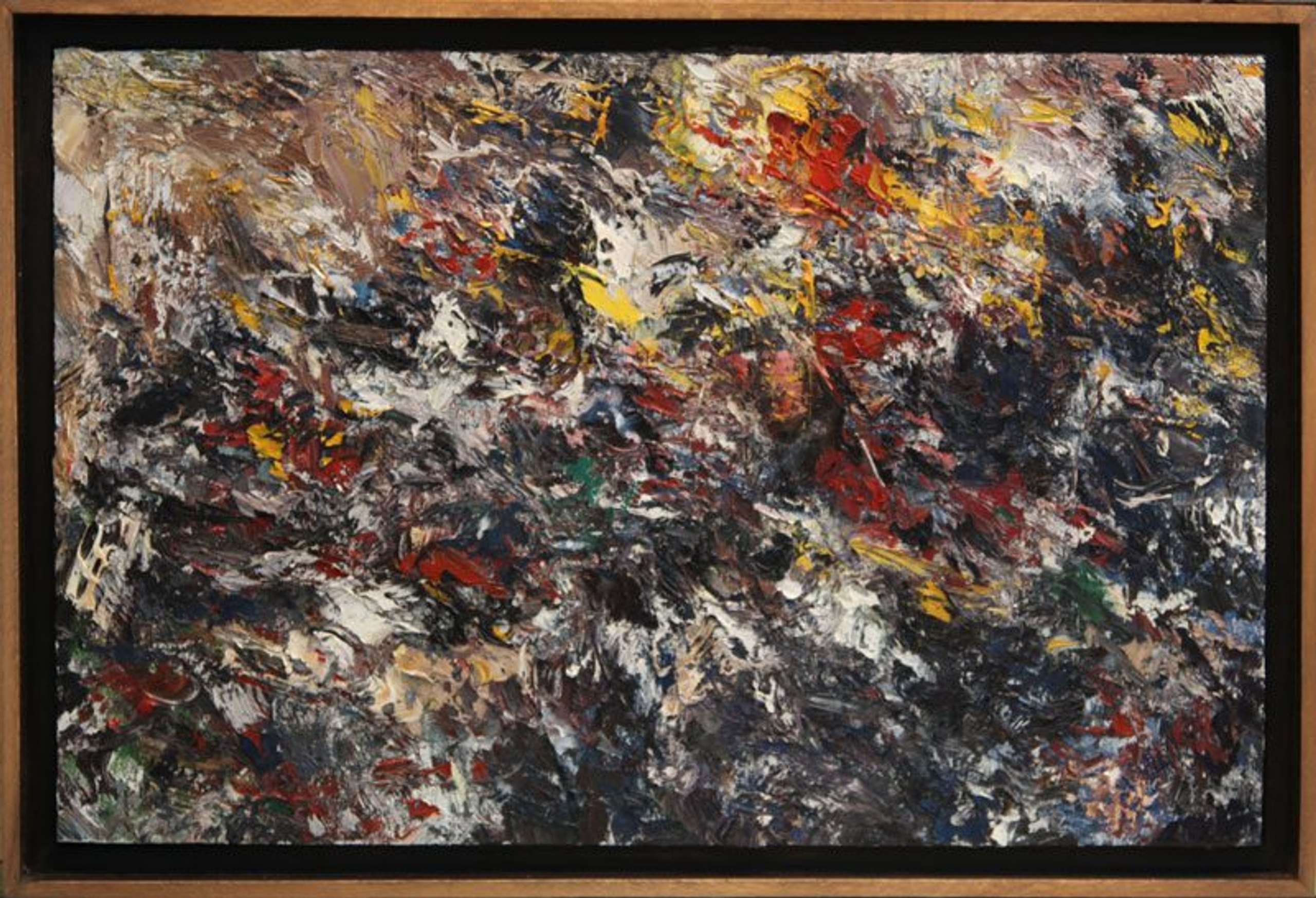 Abstract #4 (small) — oil painting by Brock Irwin