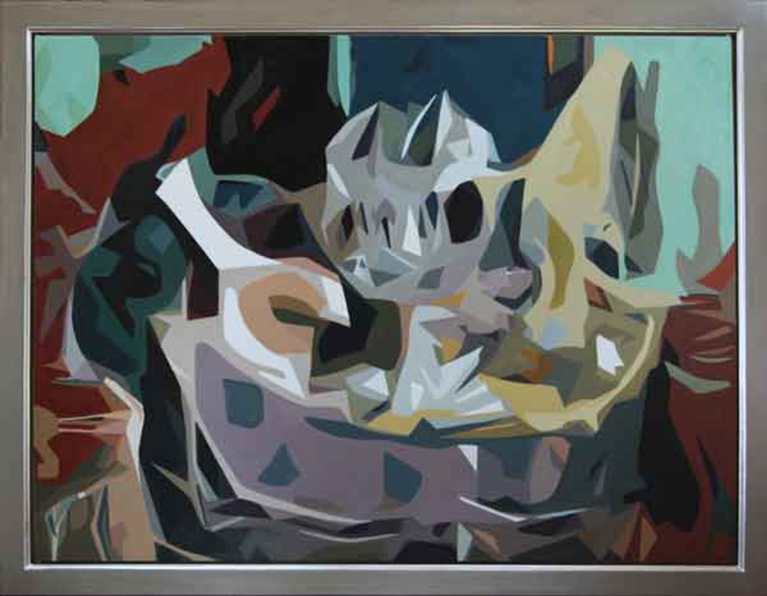 Modern Cubism #9 — oil painting by Brock Irwin