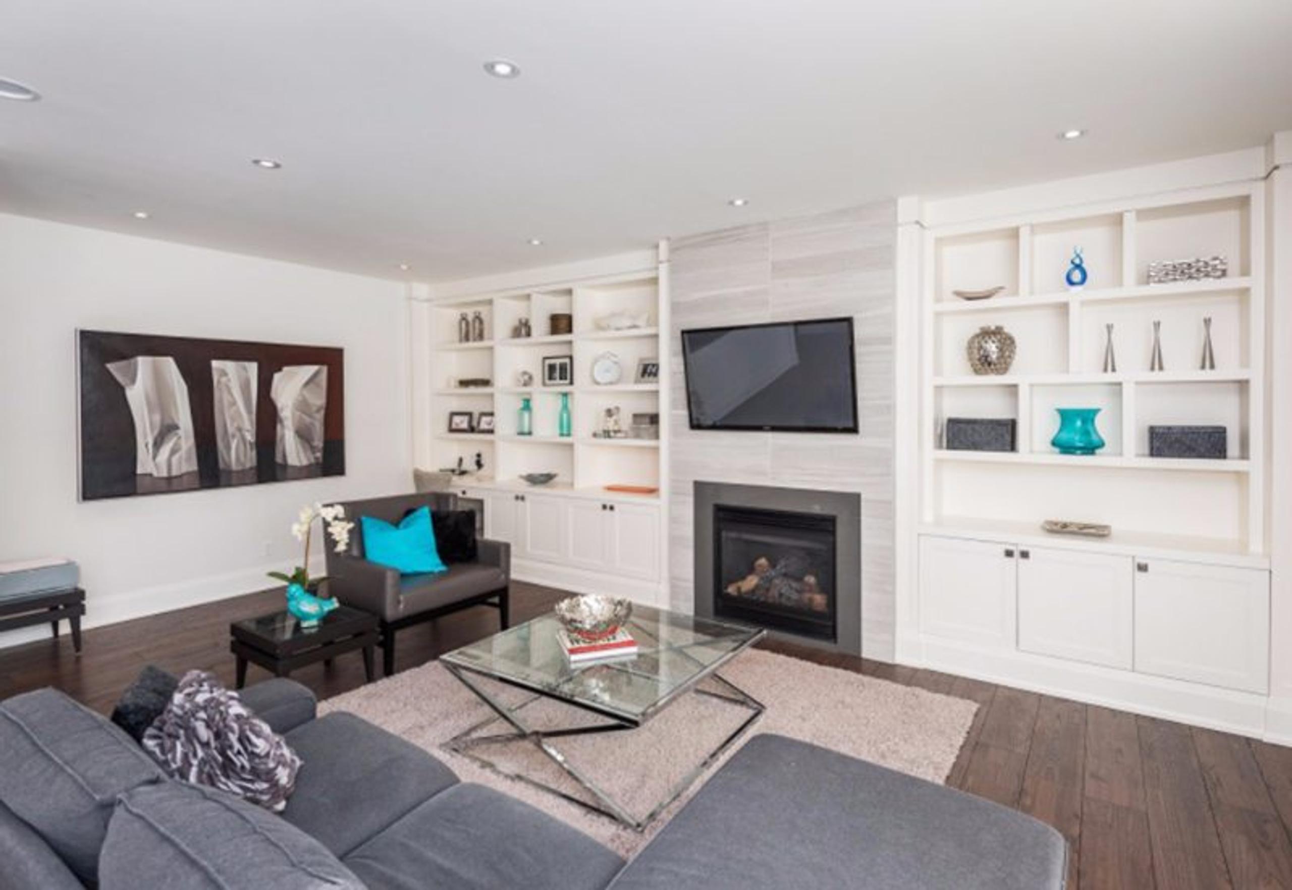 Family Room staging example